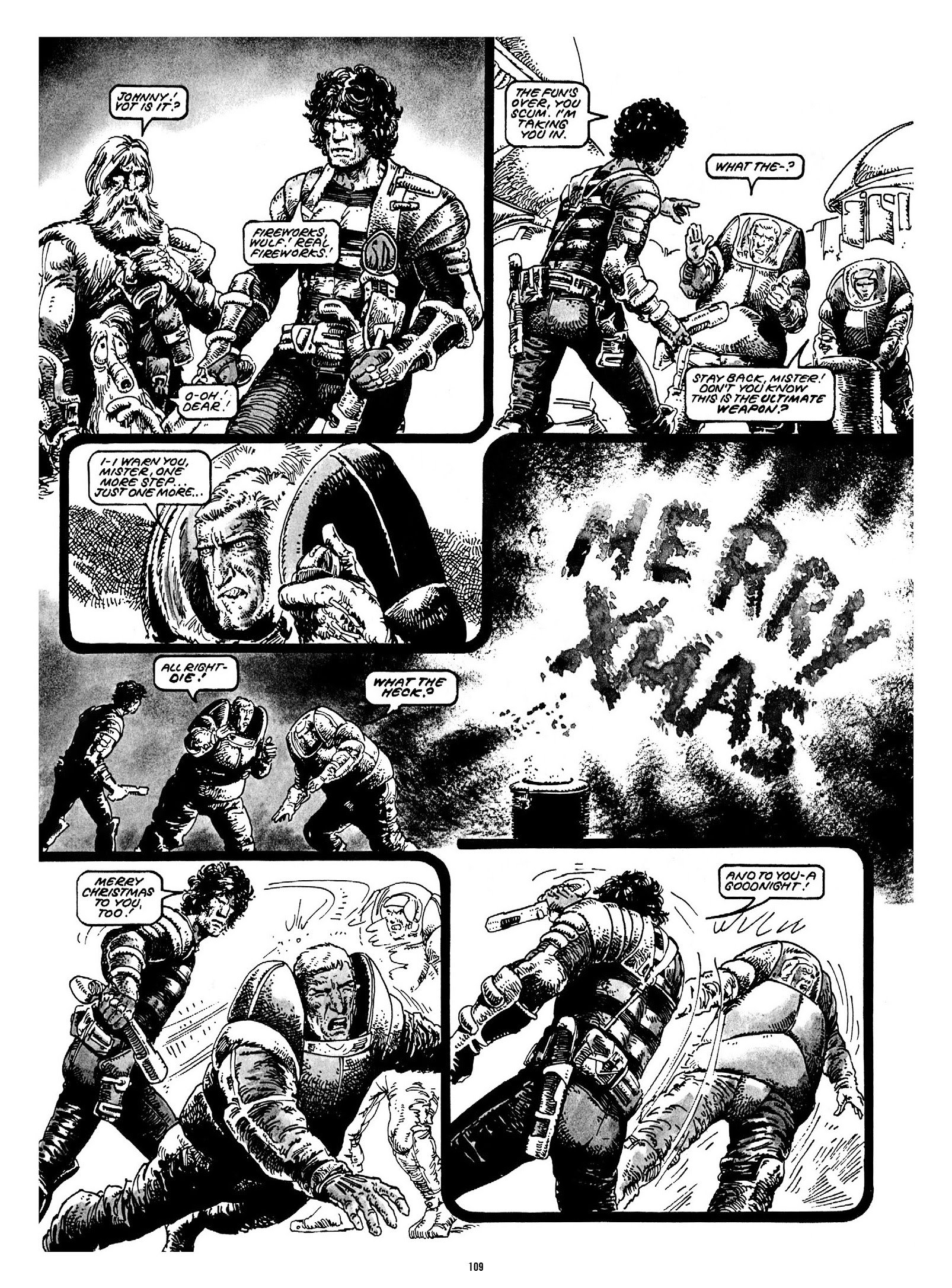 Read online Strontium Dog Search and Destroy: The Starlord Years comic -  Issue # TPB - 96