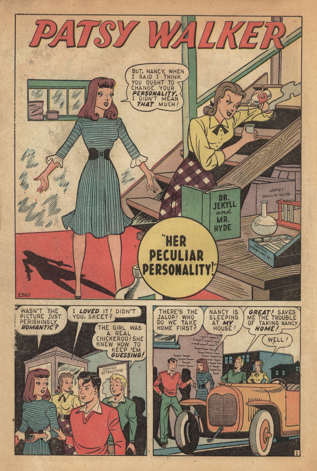 Read online Patsy Walker comic -  Issue #18 - 12