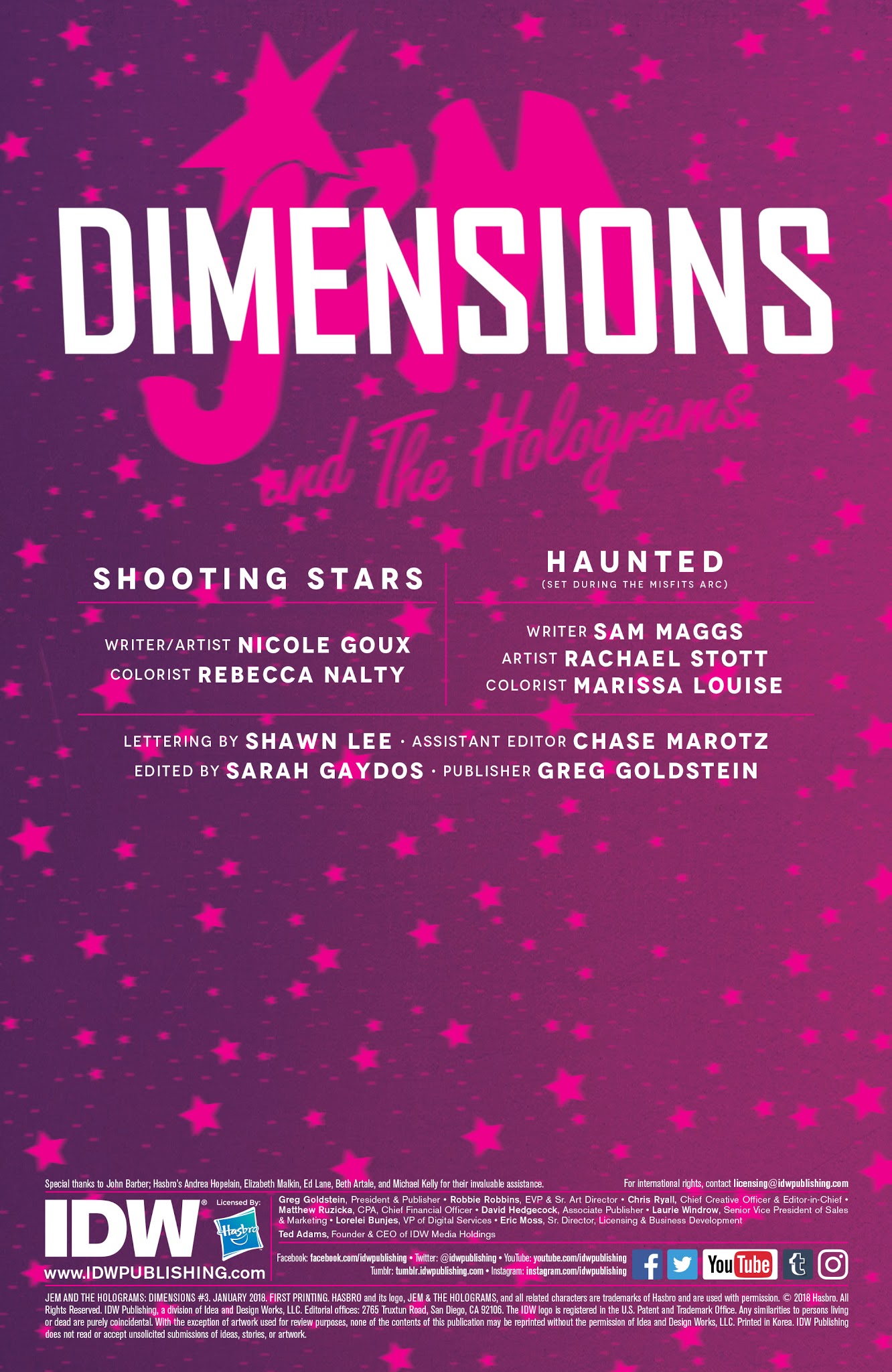 Read online Jem and the Holograms: Dimensions comic -  Issue #3 - 2