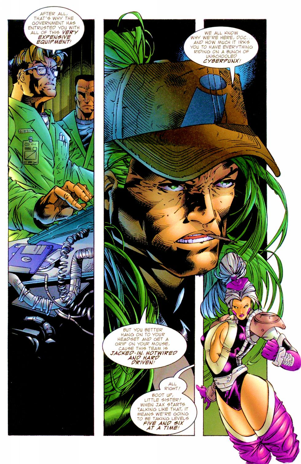 Read online Cyberpunx comic -  Issue # Full - 16