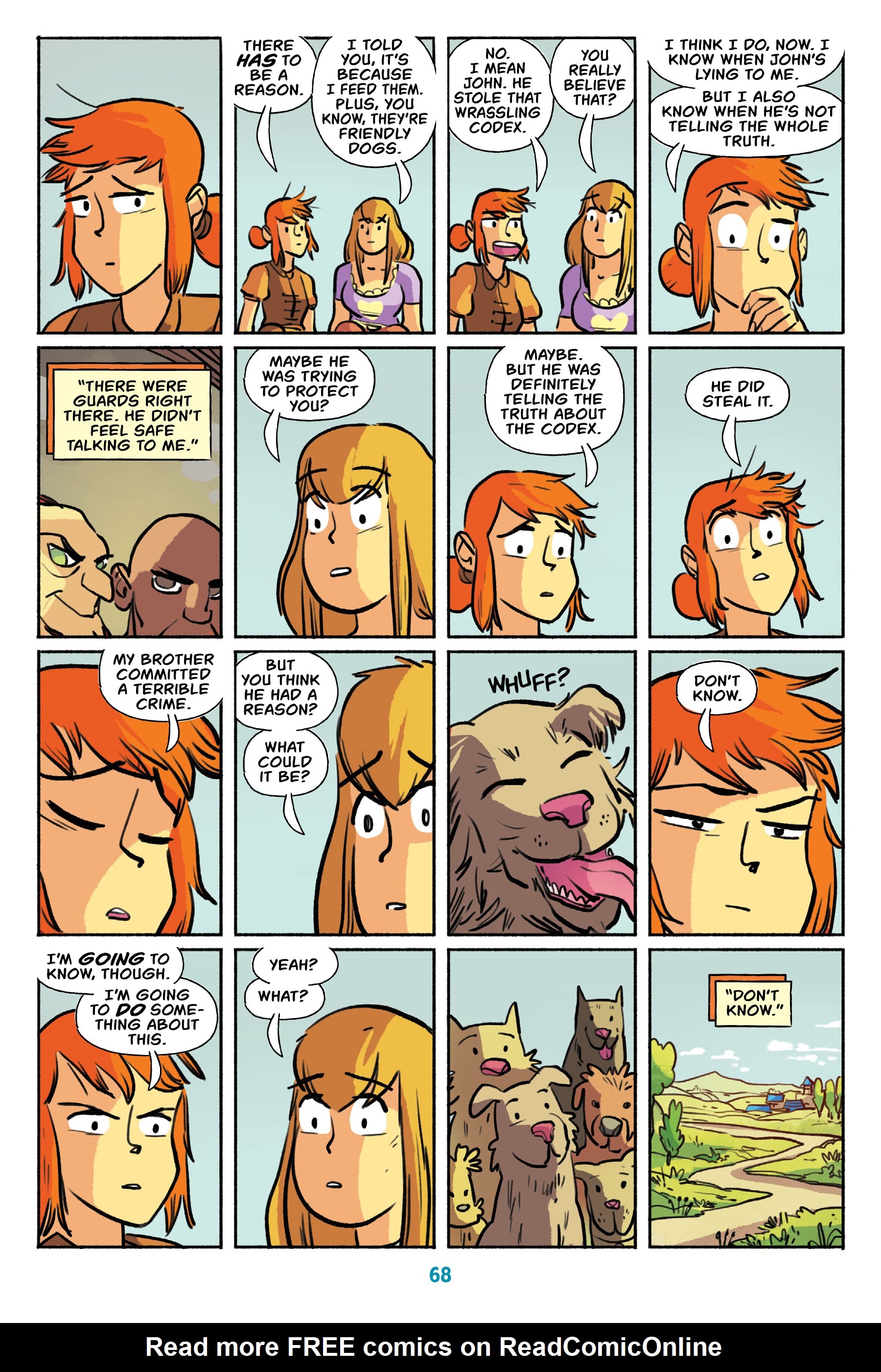 Read online Wrassle Castle comic -  Issue #1 - 67