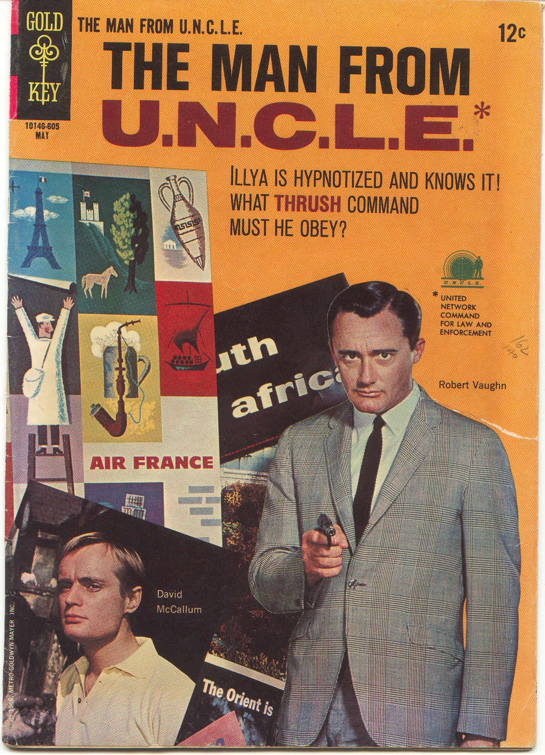 Read online The Man From U.N.C.L.E. comic -  Issue #6 - 1