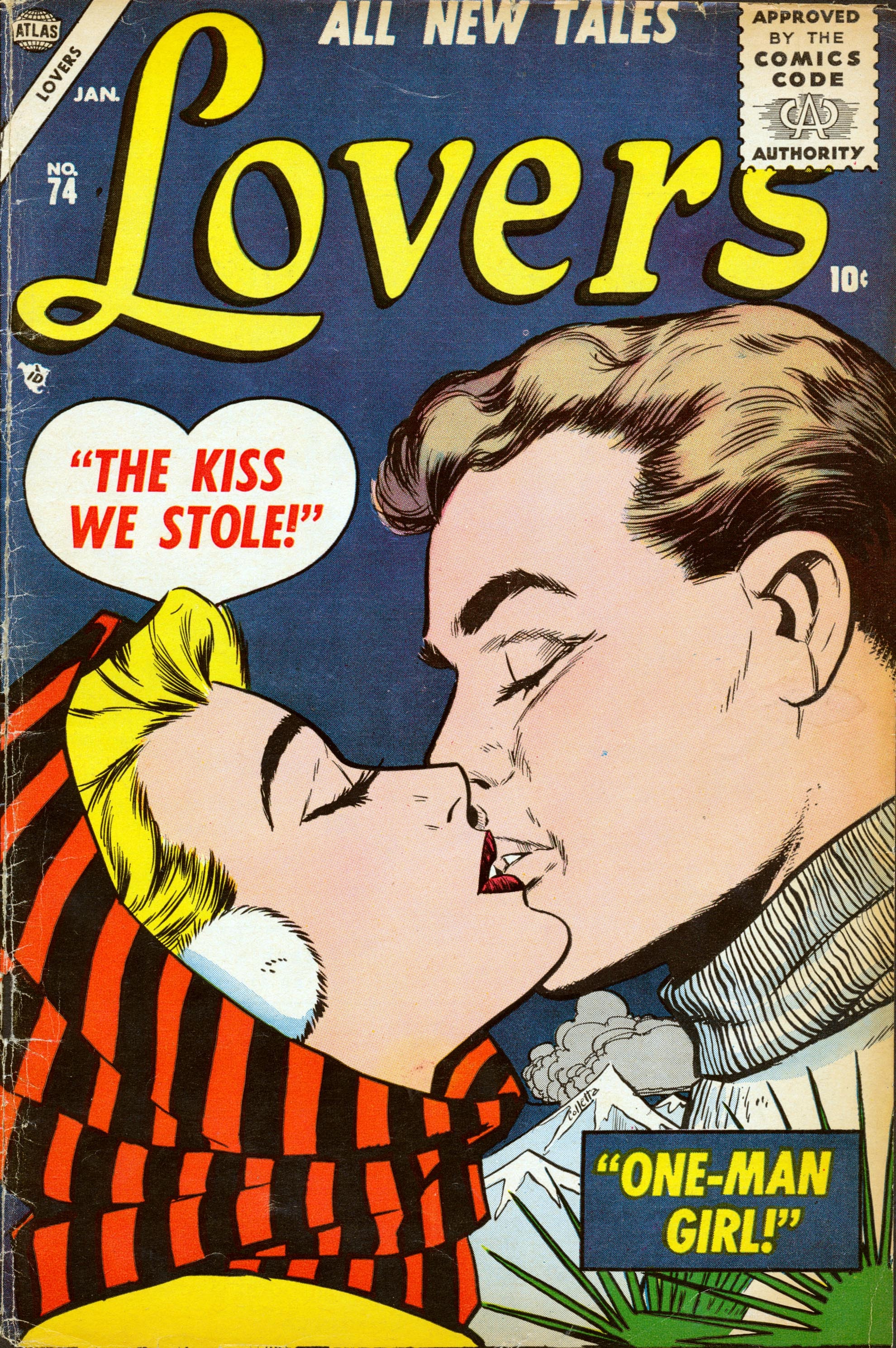 Read online Lovers comic -  Issue #74 - 1