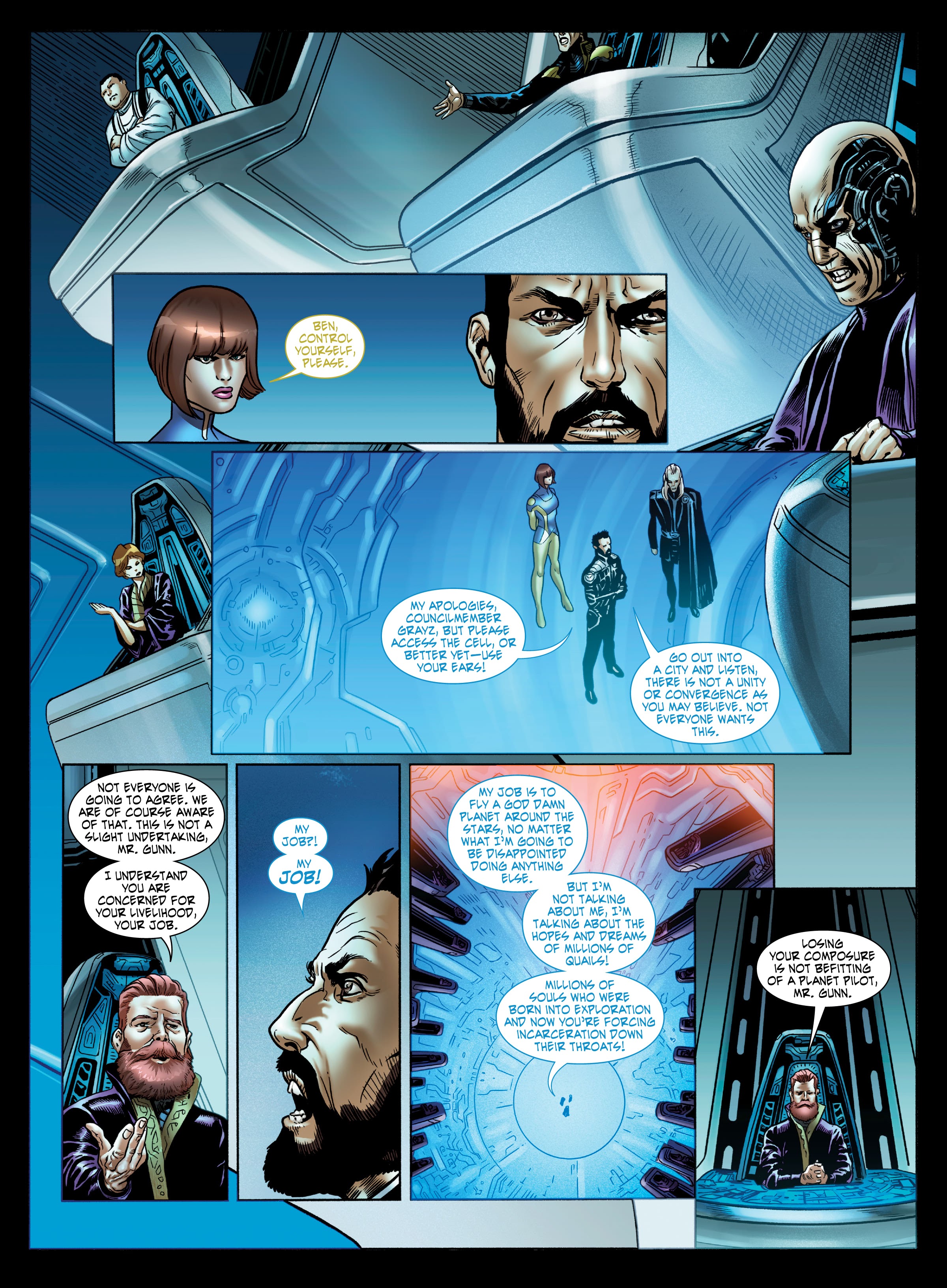 Read online Dark Wing comic -  Issue #5 - 7