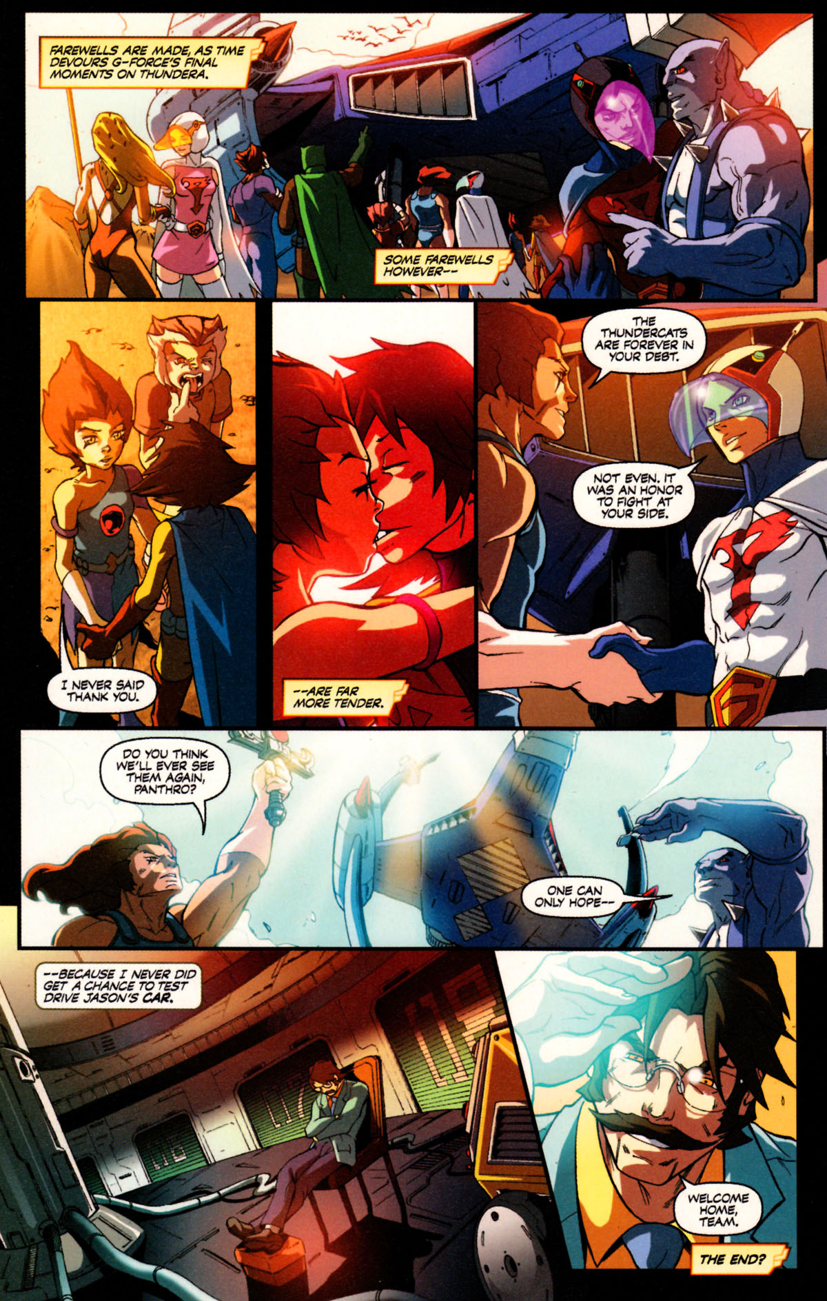 Read online Battle of the Planets/ThunderCats comic -  Issue # Full - 43