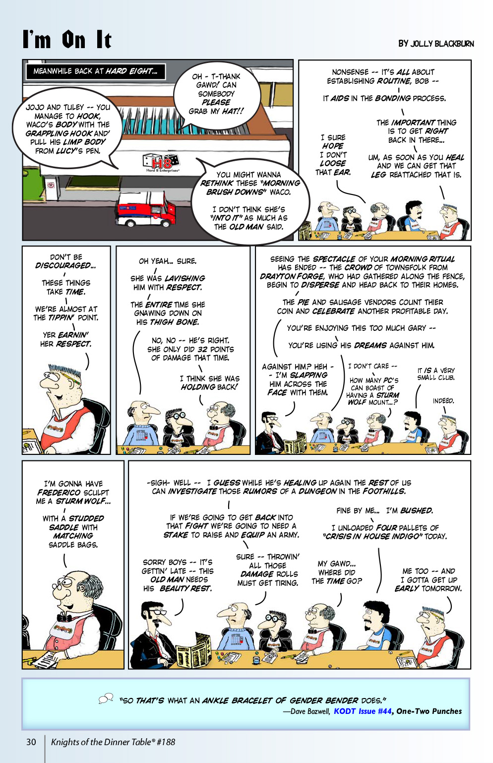 Read online Knights of the Dinner Table comic -  Issue #188 - 32