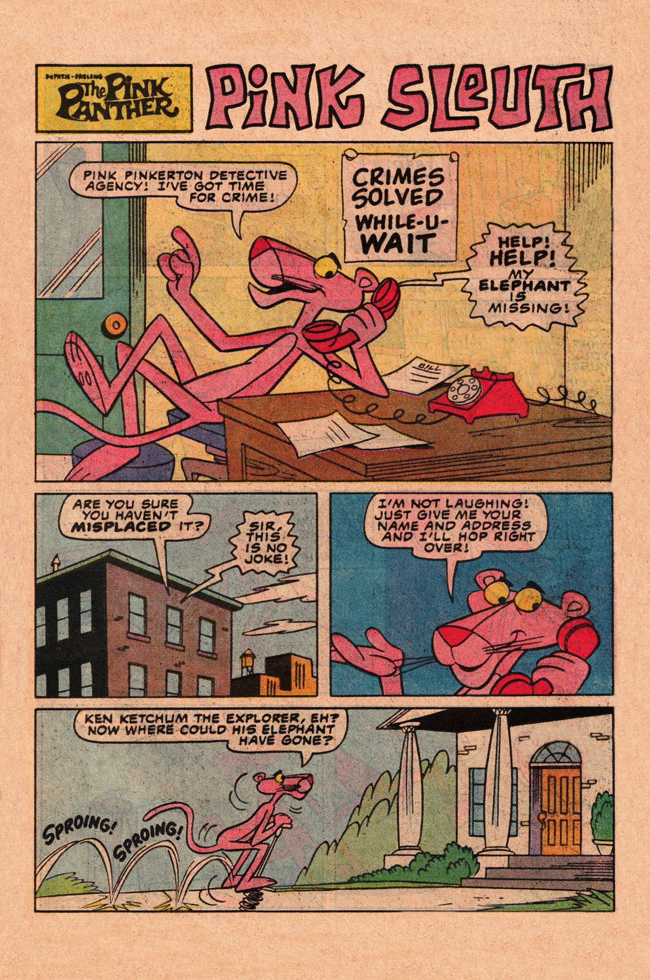 Read online The Pink Panther (1971) comic -  Issue #83 - 15