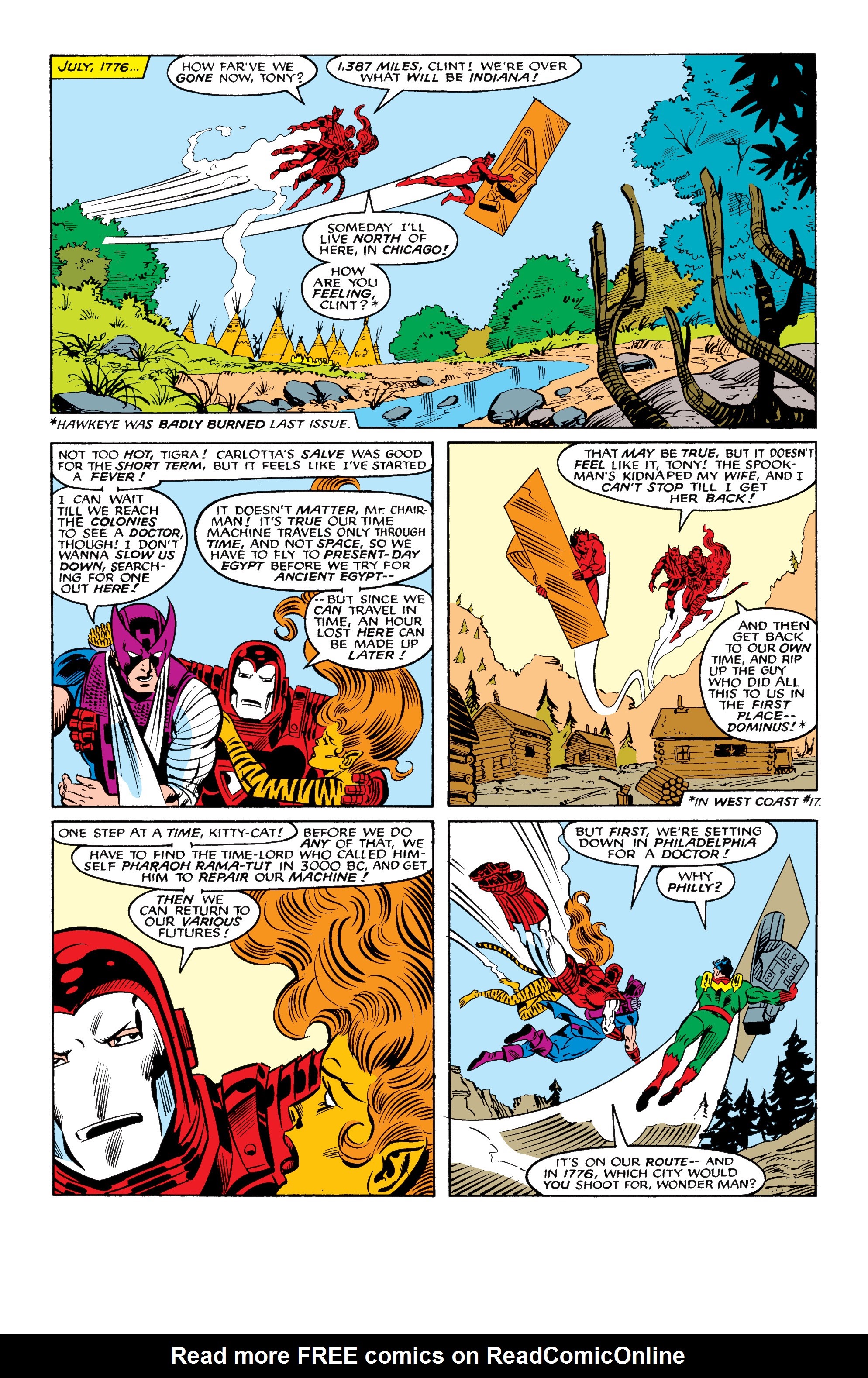 Read online Avengers West Coast Epic Collection: How The West Was Won comic -  Issue #Avengers West Coast Epic Collection Lost in Space-Time (Part 4) - 64