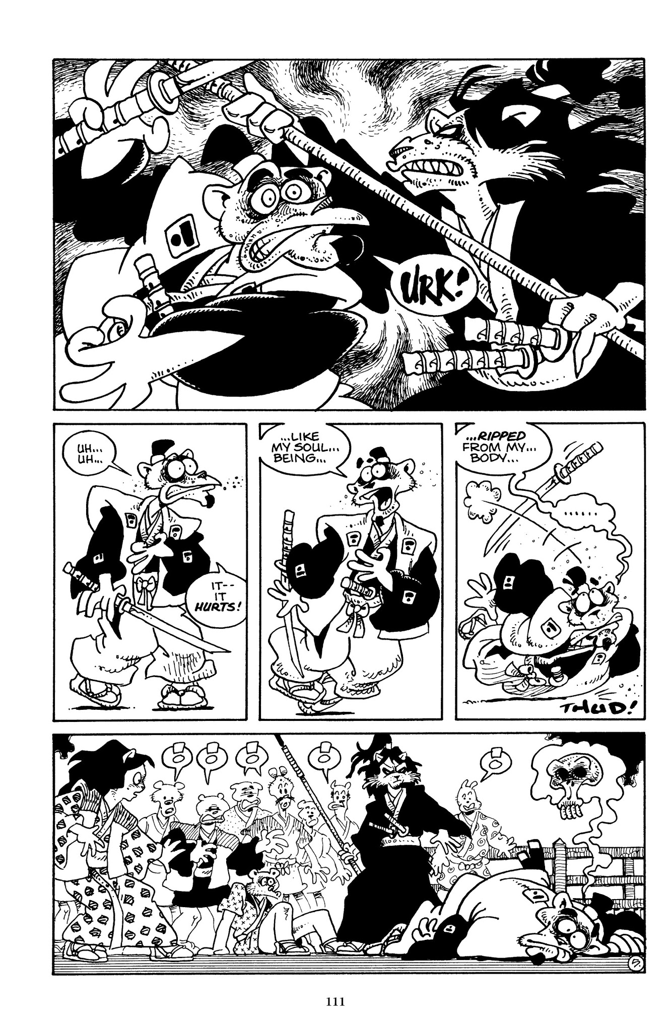 Read online The Usagi Yojimbo Saga comic -  Issue # TPB 2 - 111
