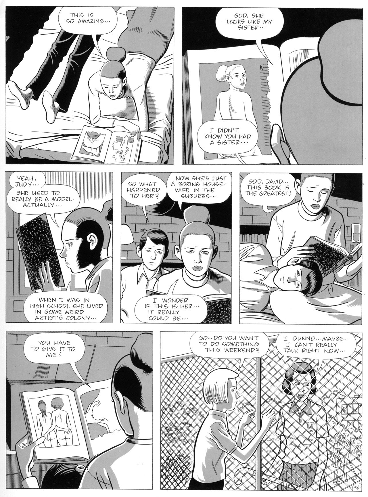 Read online David Boring comic -  Issue # TPB - 28