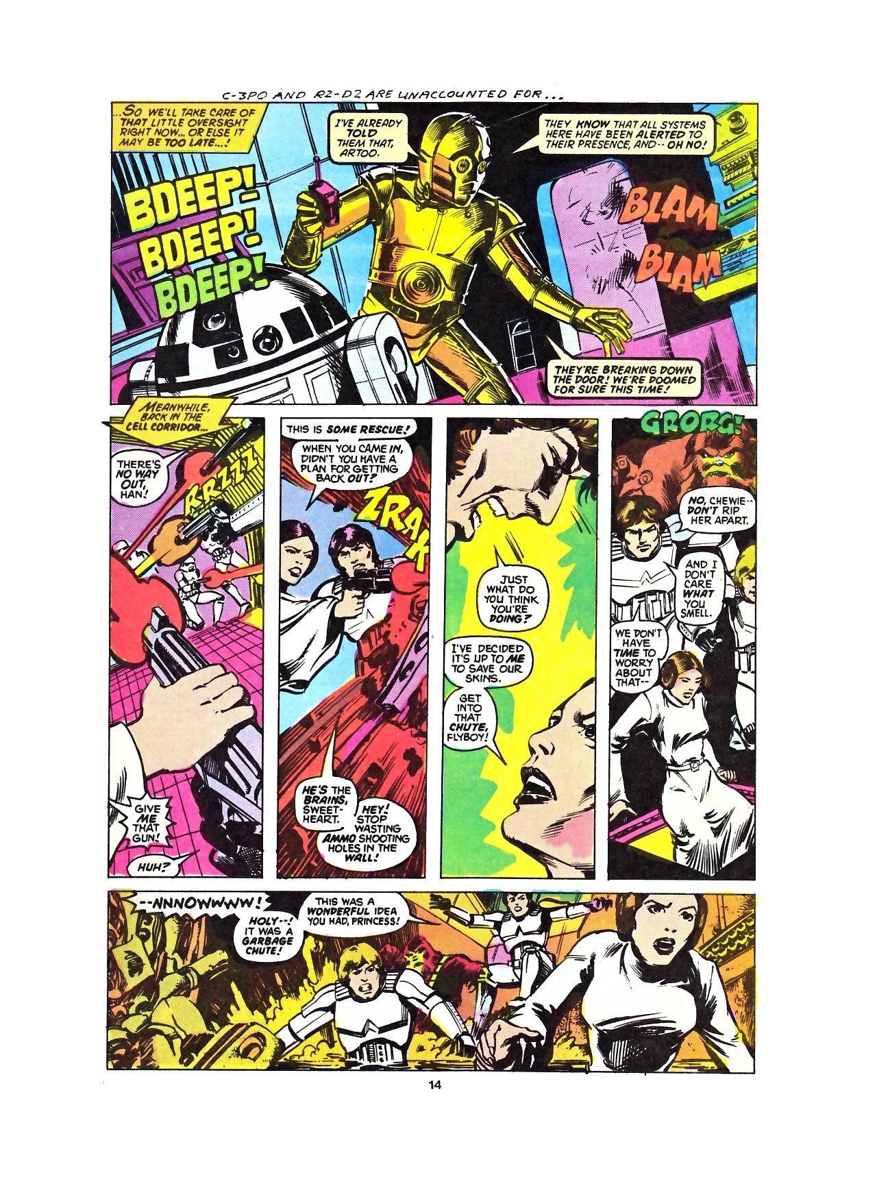 Read online Return of the Jedi comic -  Issue #14 - 14