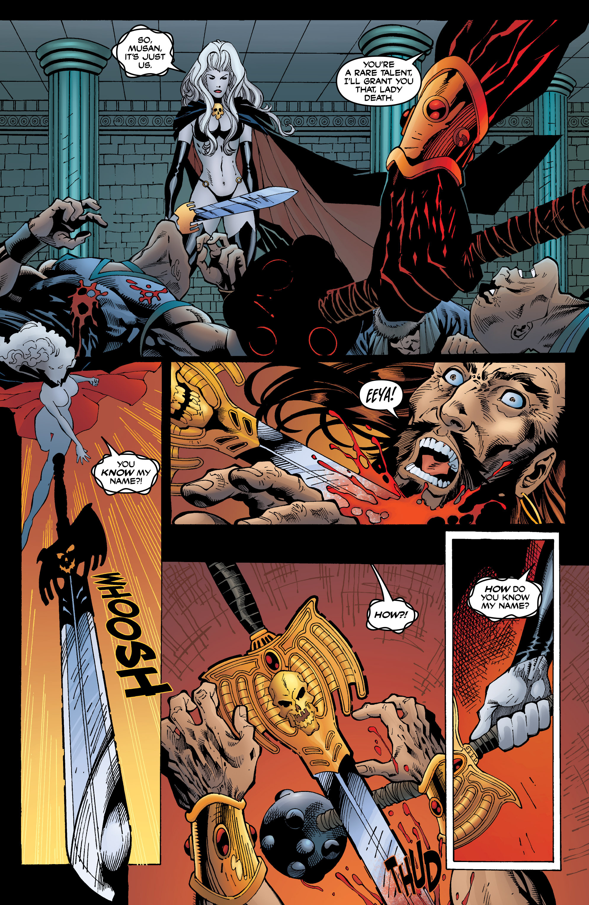 Read online Lady Death Origins comic -  Issue #3 - 6