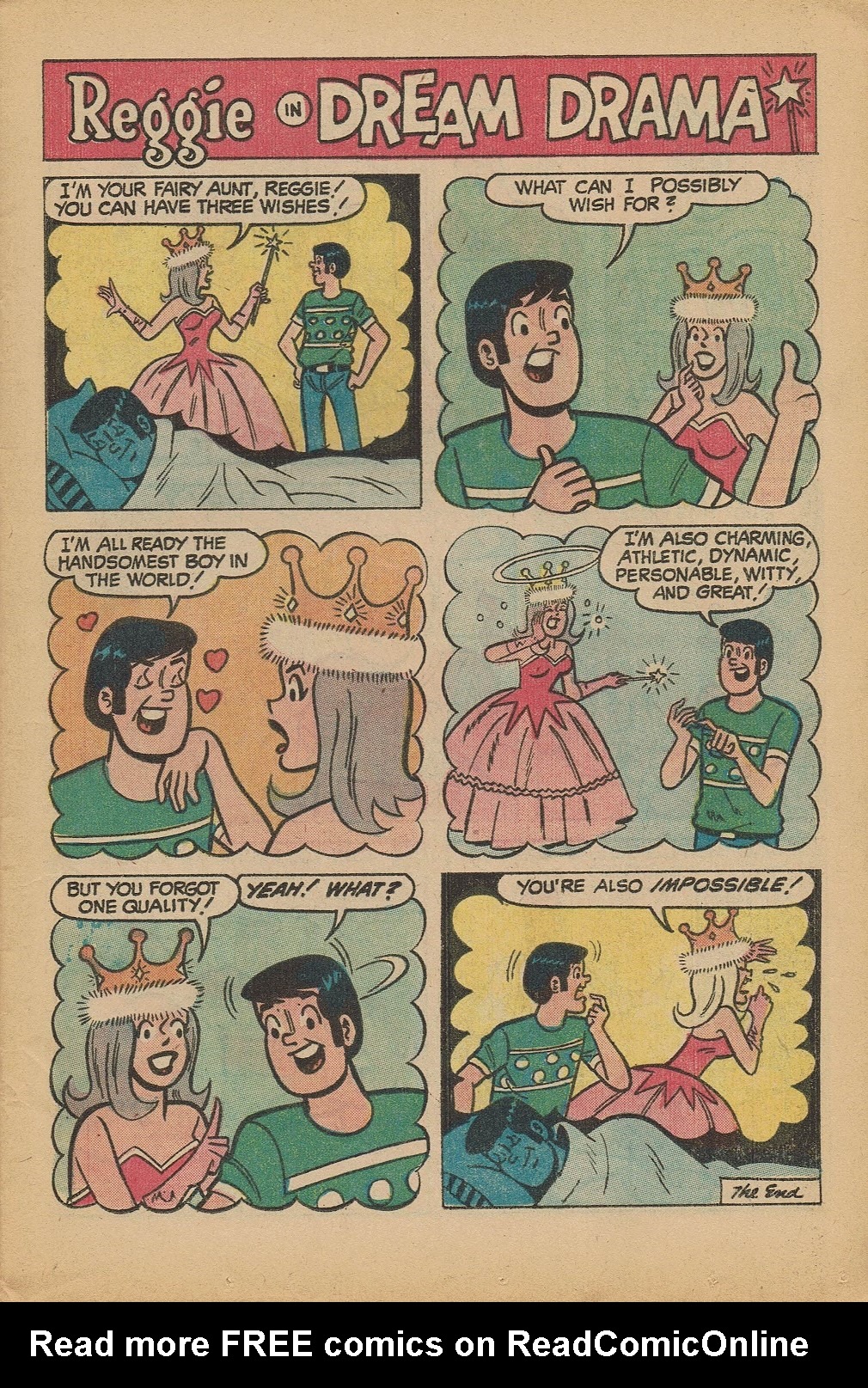 Read online Reggie's Wise Guy Jokes comic -  Issue #24 - 13