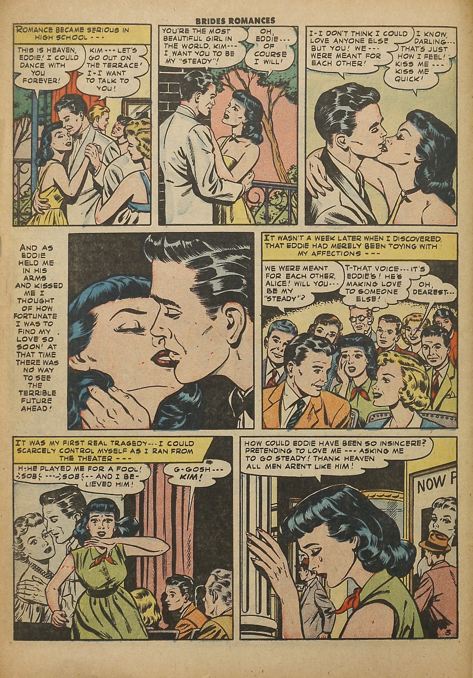 Read online Brides Romances comic -  Issue #4 - 14