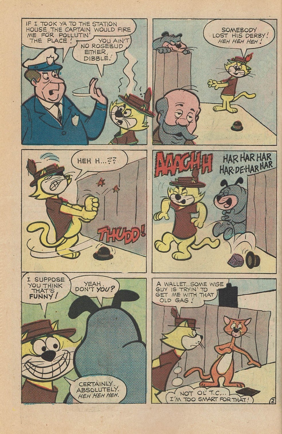 Read online Top Cat (1970) comic -  Issue #9 - 10