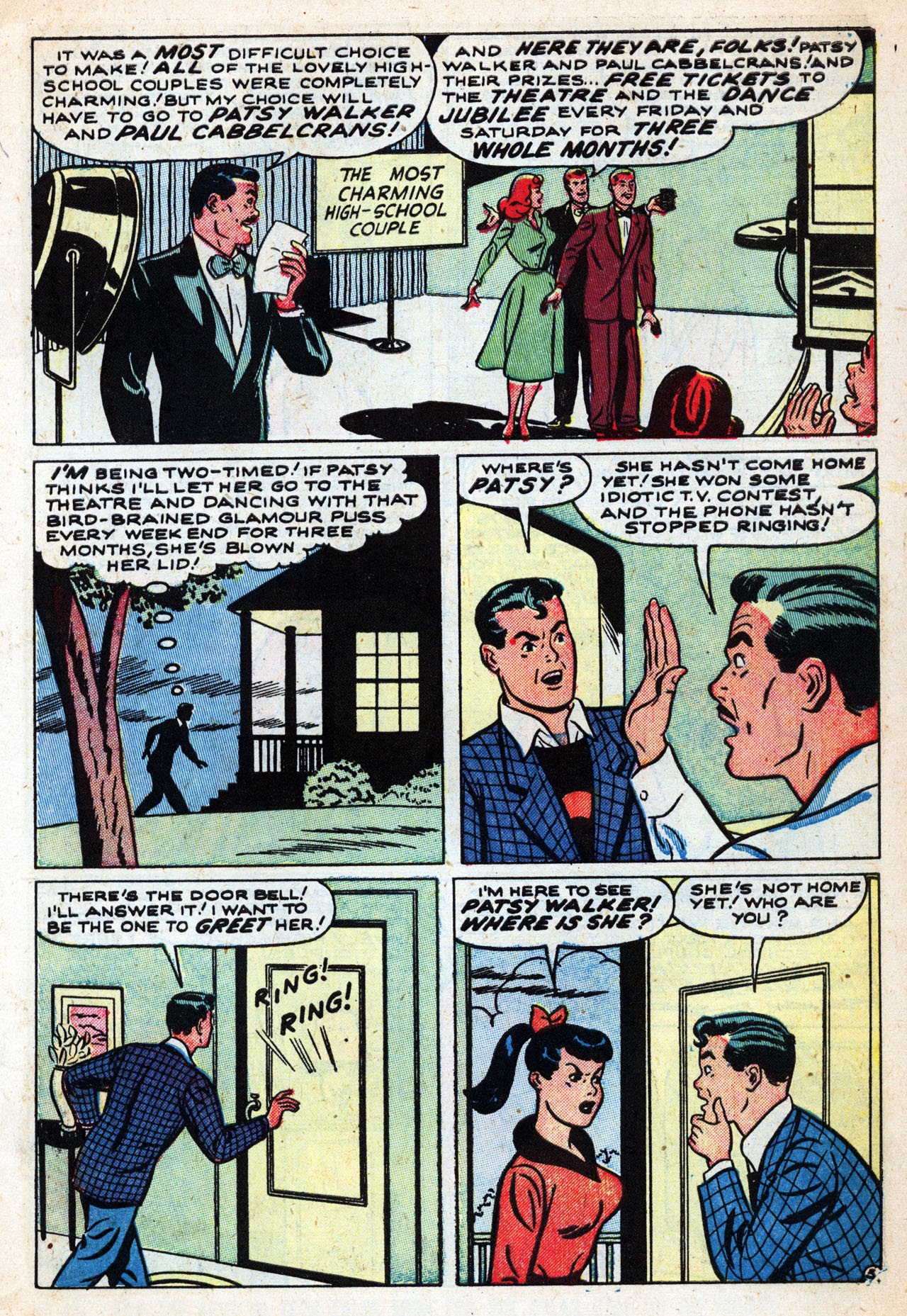 Read online Patsy and her Pals comic -  Issue #7 - 7