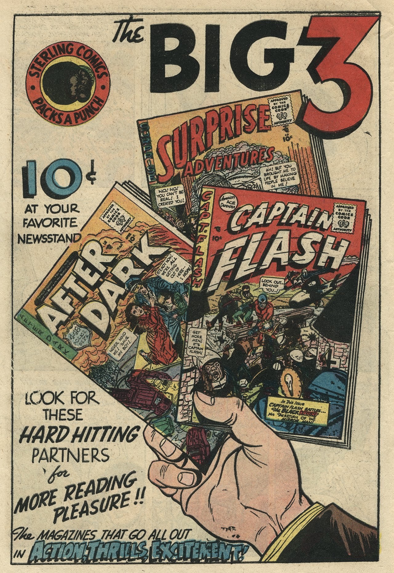 Read online Captain Flash comic -  Issue #4 - 10