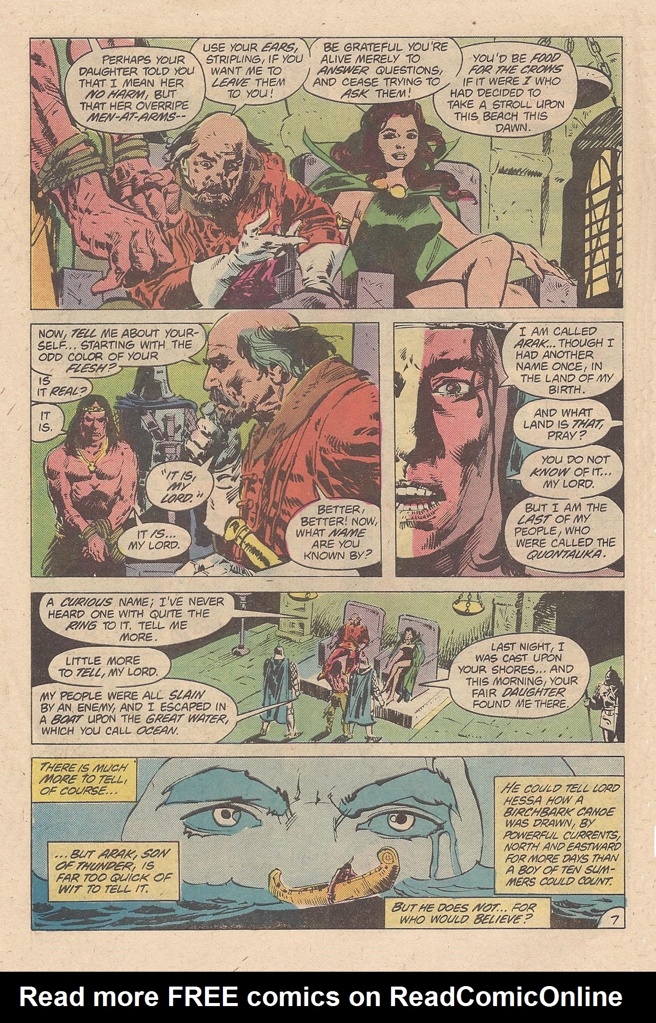 Read online Arak Son of Thunder comic -  Issue #2 - 10