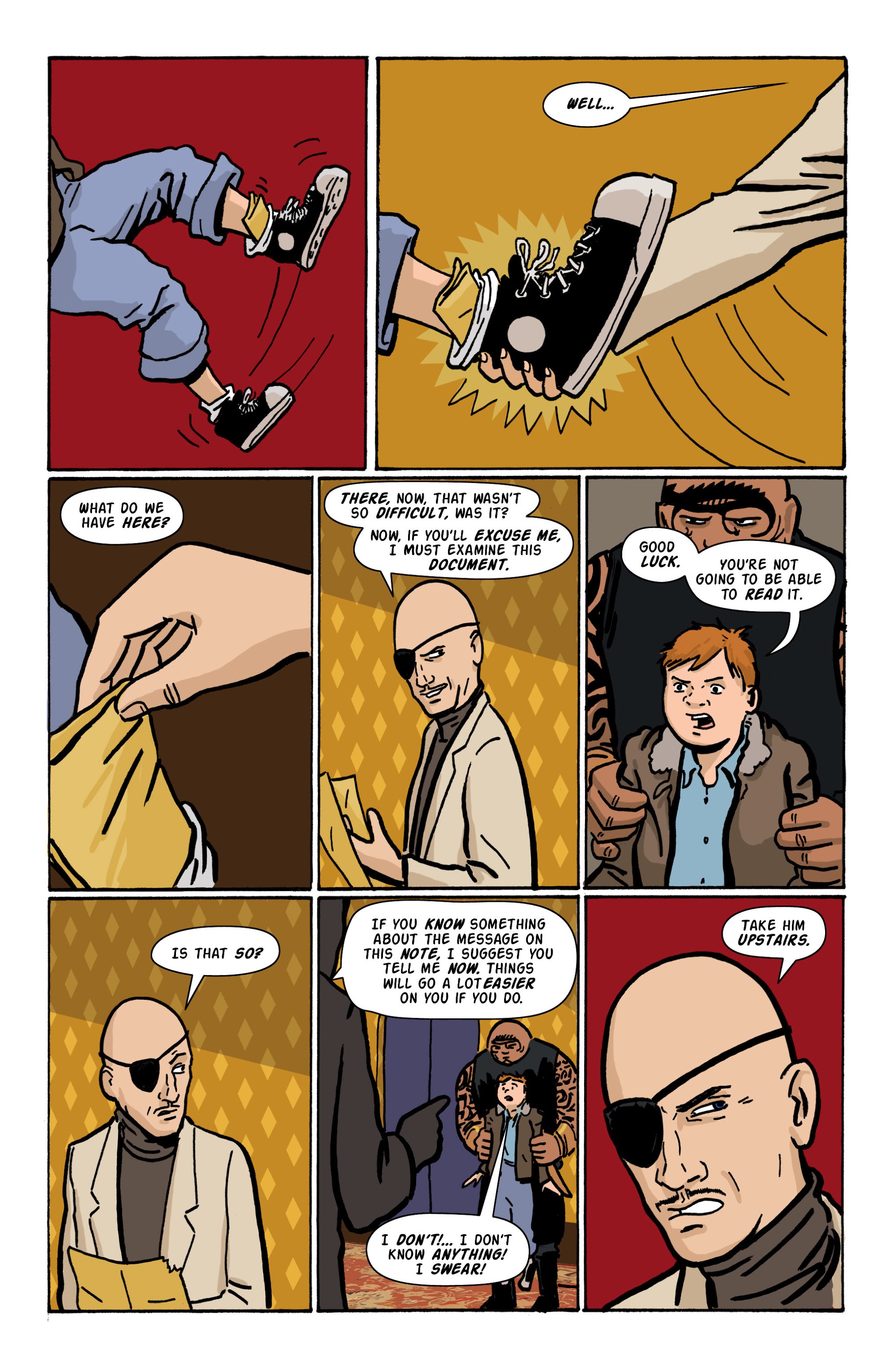 Read online Rocket Robinson and the Pharaoh's Fortune comic -  Issue # TPB (Part 1) - 65