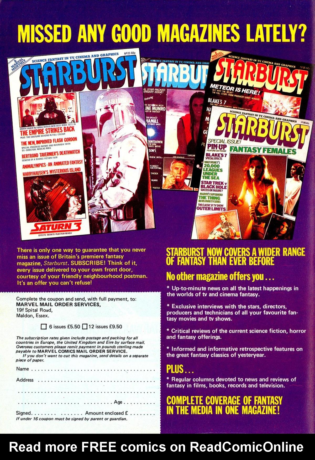 Read online Star Wars Weekly comic -  Issue #145 - 44