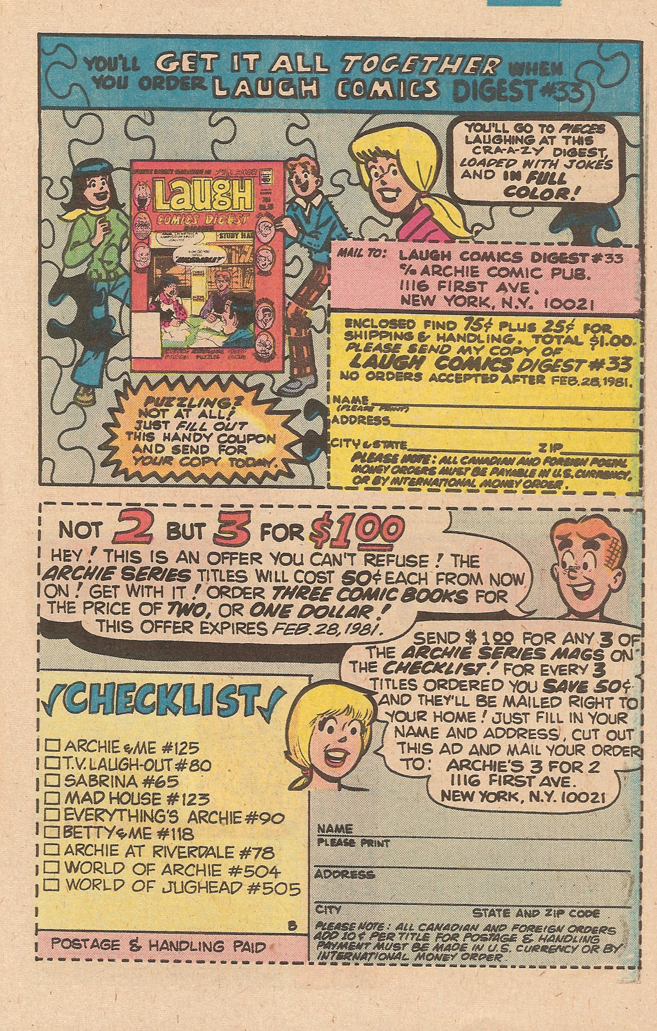 Read online Archie's Girls Betty and Veronica comic -  Issue #302 - 27