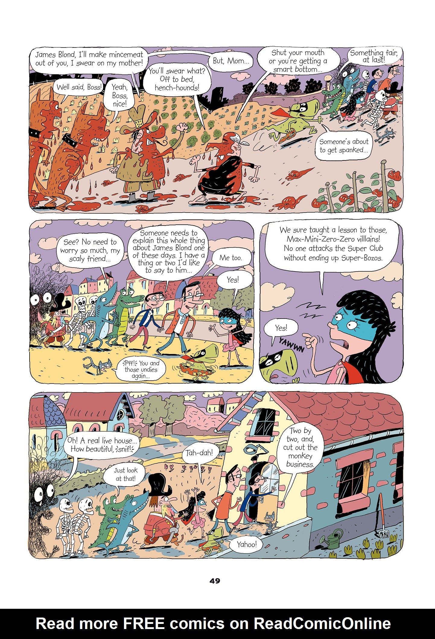 Read online Lola's Super Club comic -  Issue # TPB 1 - 51