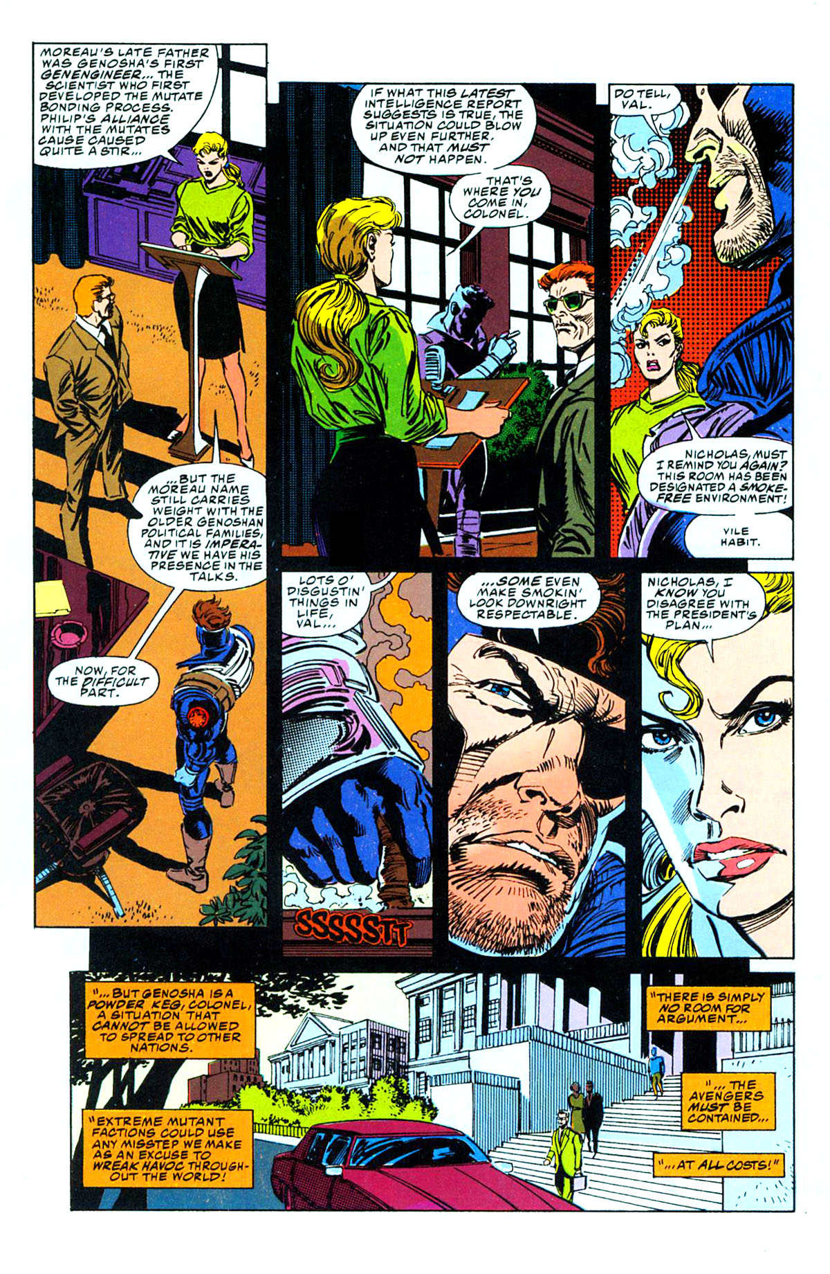 Read online Avengers/X-Men: Bloodties comic -  Issue # TPB - 9