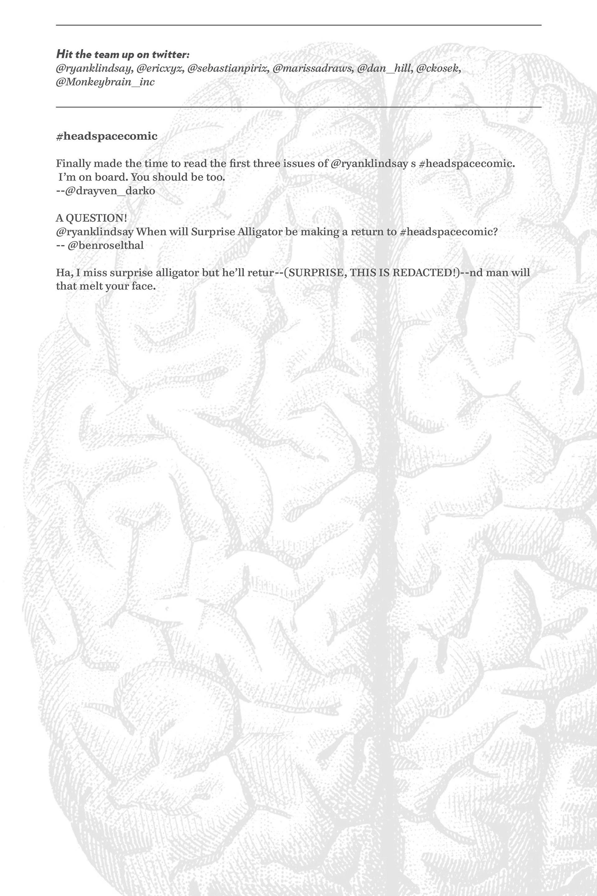 Read online Headspace comic -  Issue #4 - 17