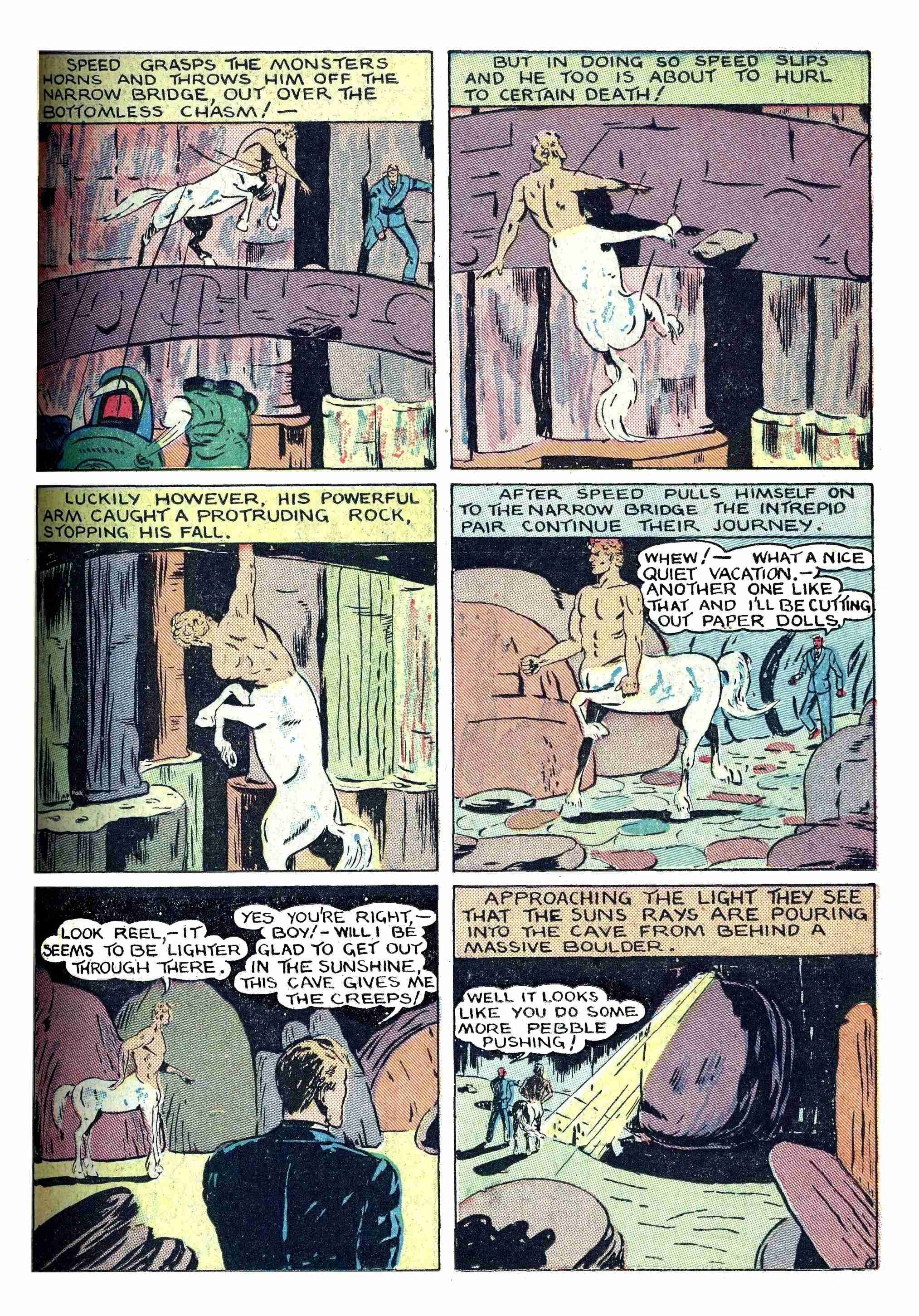 Read online Amazing Mystery Funnies comic -  Issue #16 - 43