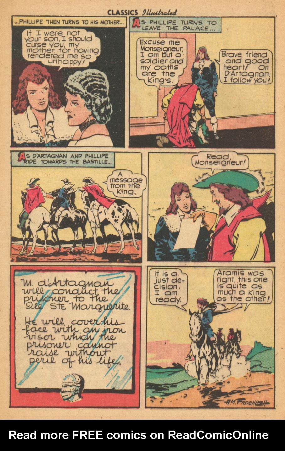 Read online Classics Illustrated comic -  Issue #54 - 46