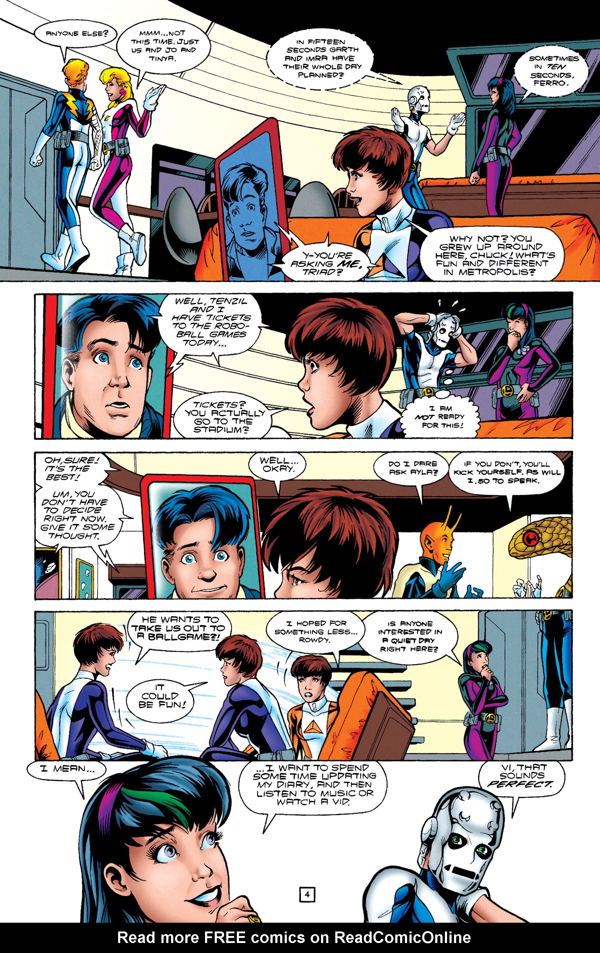Read online Legionnaires comic -  Issue #59 - 5