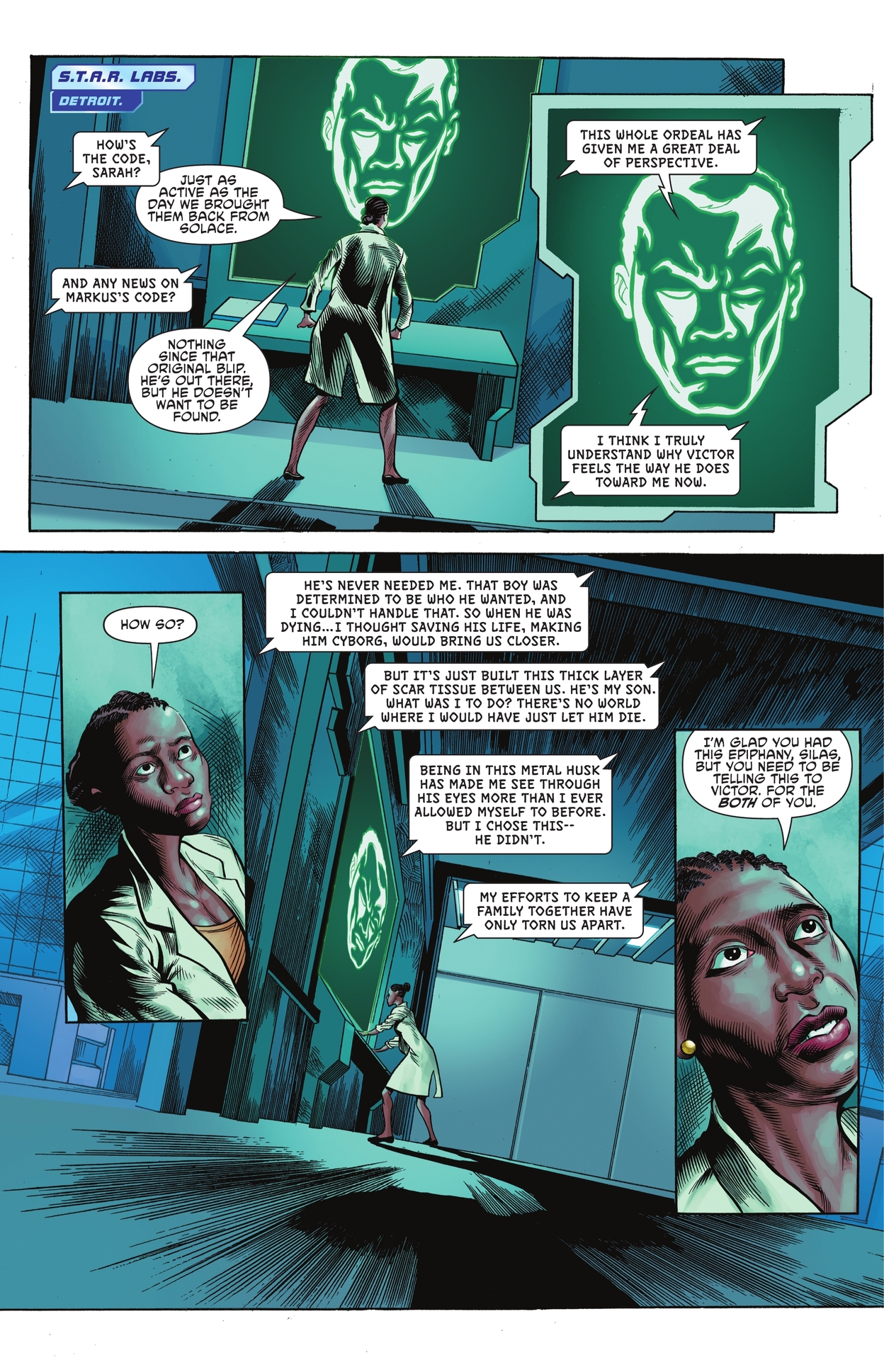 Read online Cyborg (2023) comic -  Issue #4 - 8