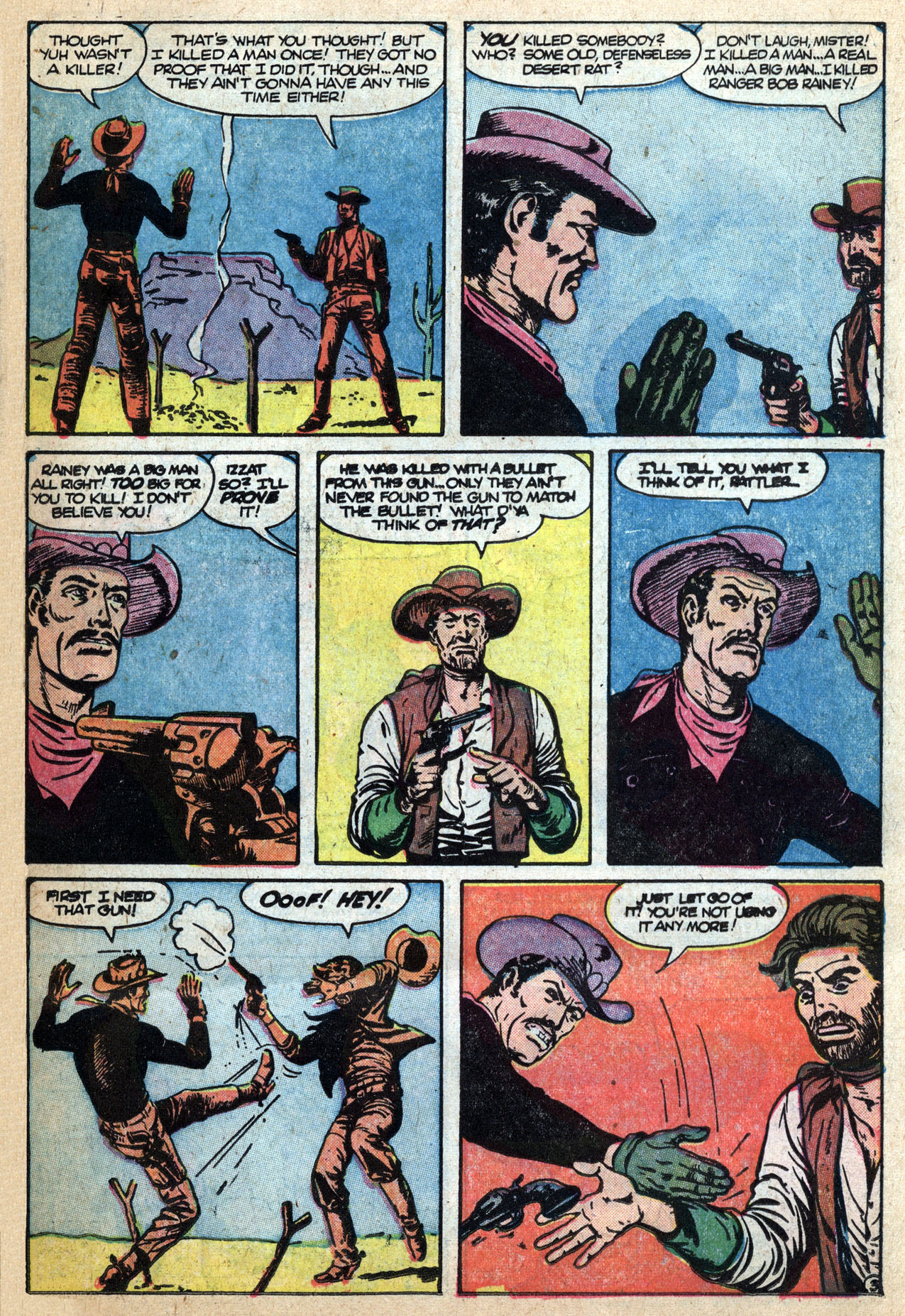 Read online Western Gunfighters (1956) comic -  Issue #26 - 23