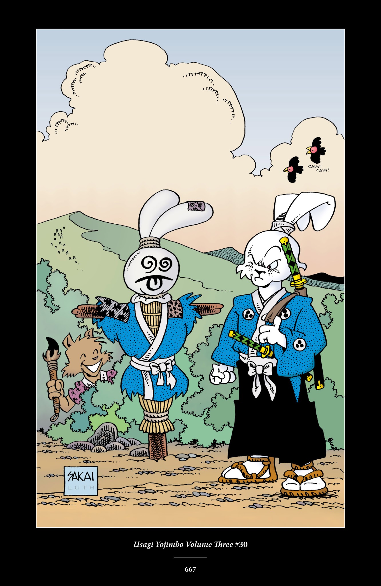 Read online The Usagi Yojimbo Saga comic -  Issue # TPB 2 - 657