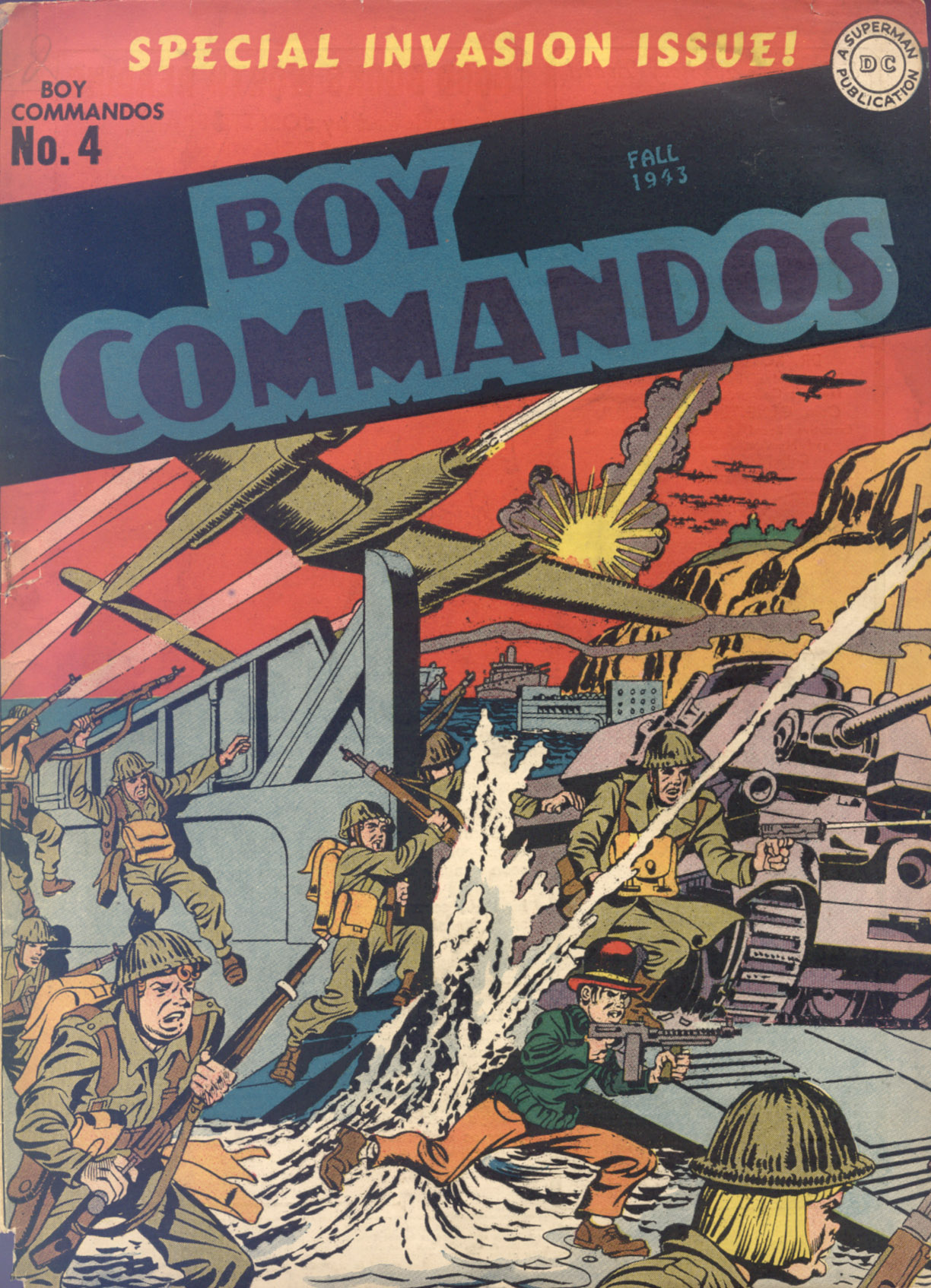 Read online Boy Commandos comic -  Issue #4 - 1