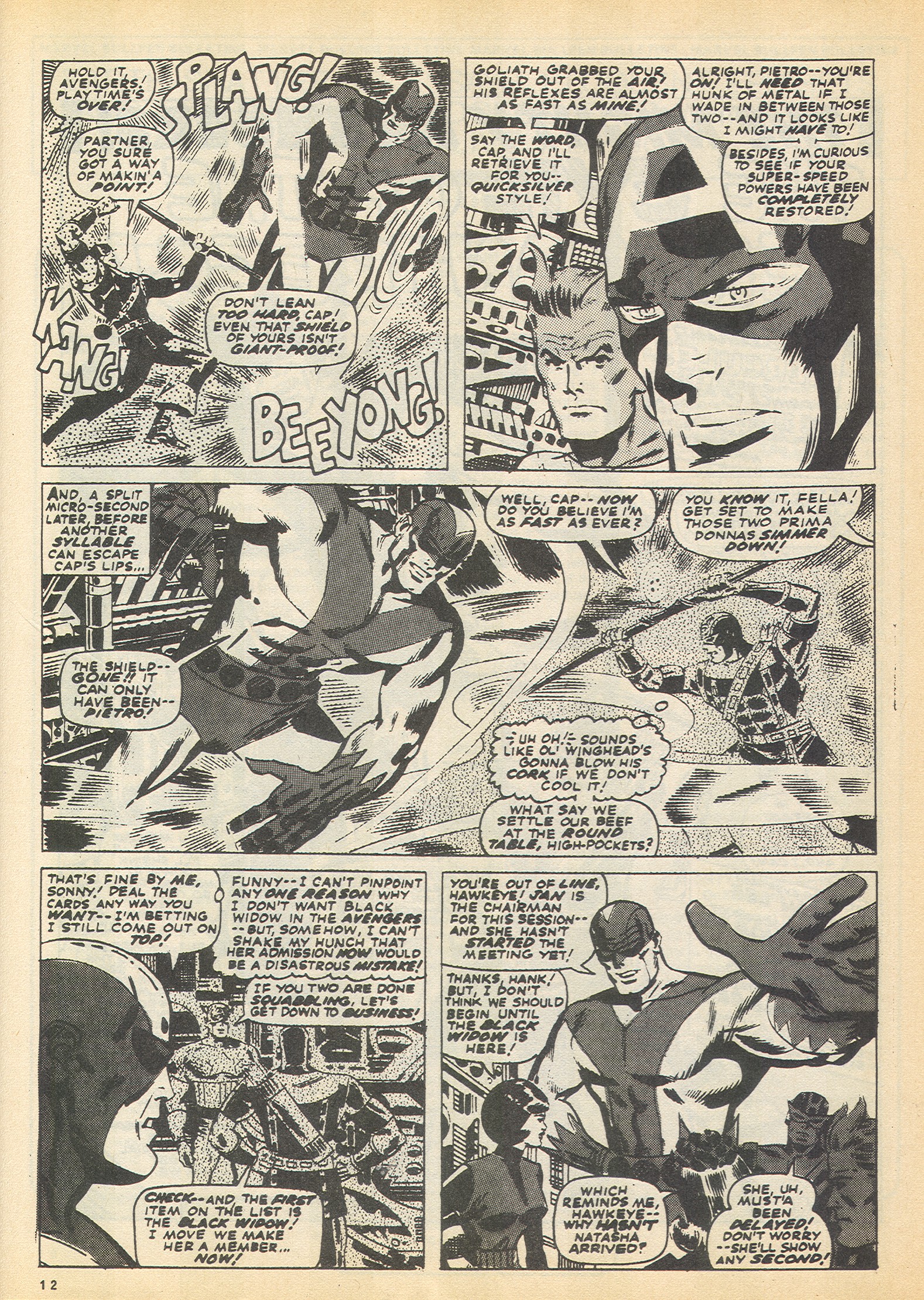 Read online The Avengers (1973) comic -  Issue #42 - 12