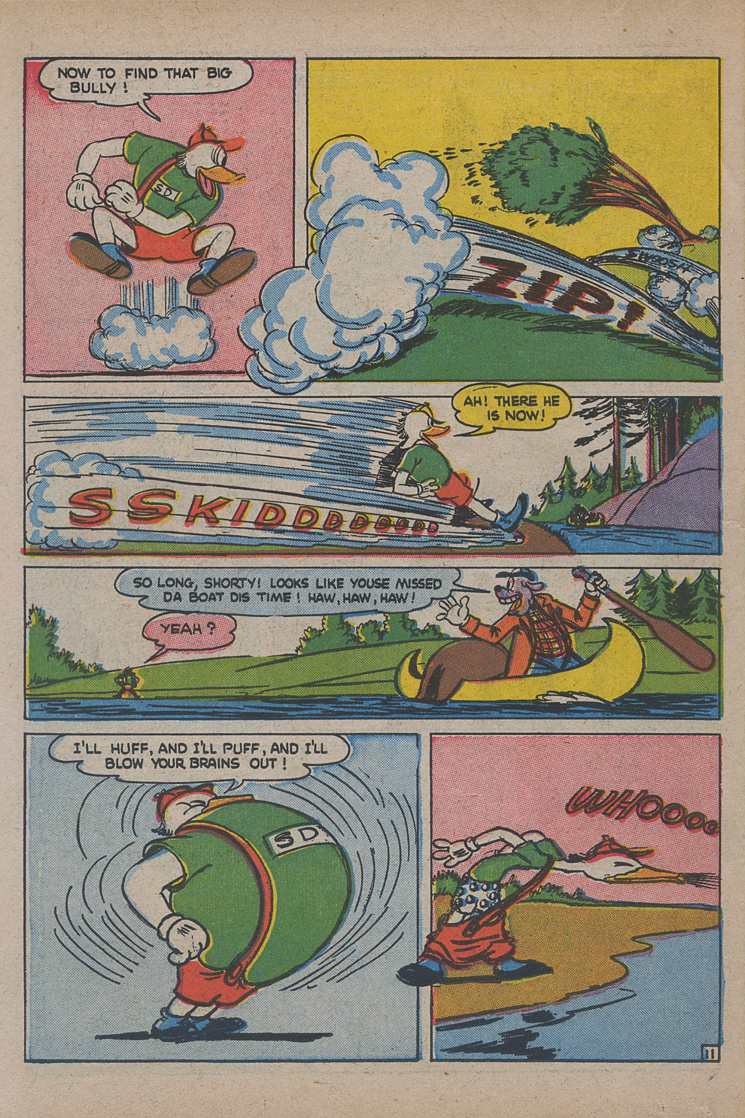 Read online Super Duck Comics comic -  Issue #2 - 38