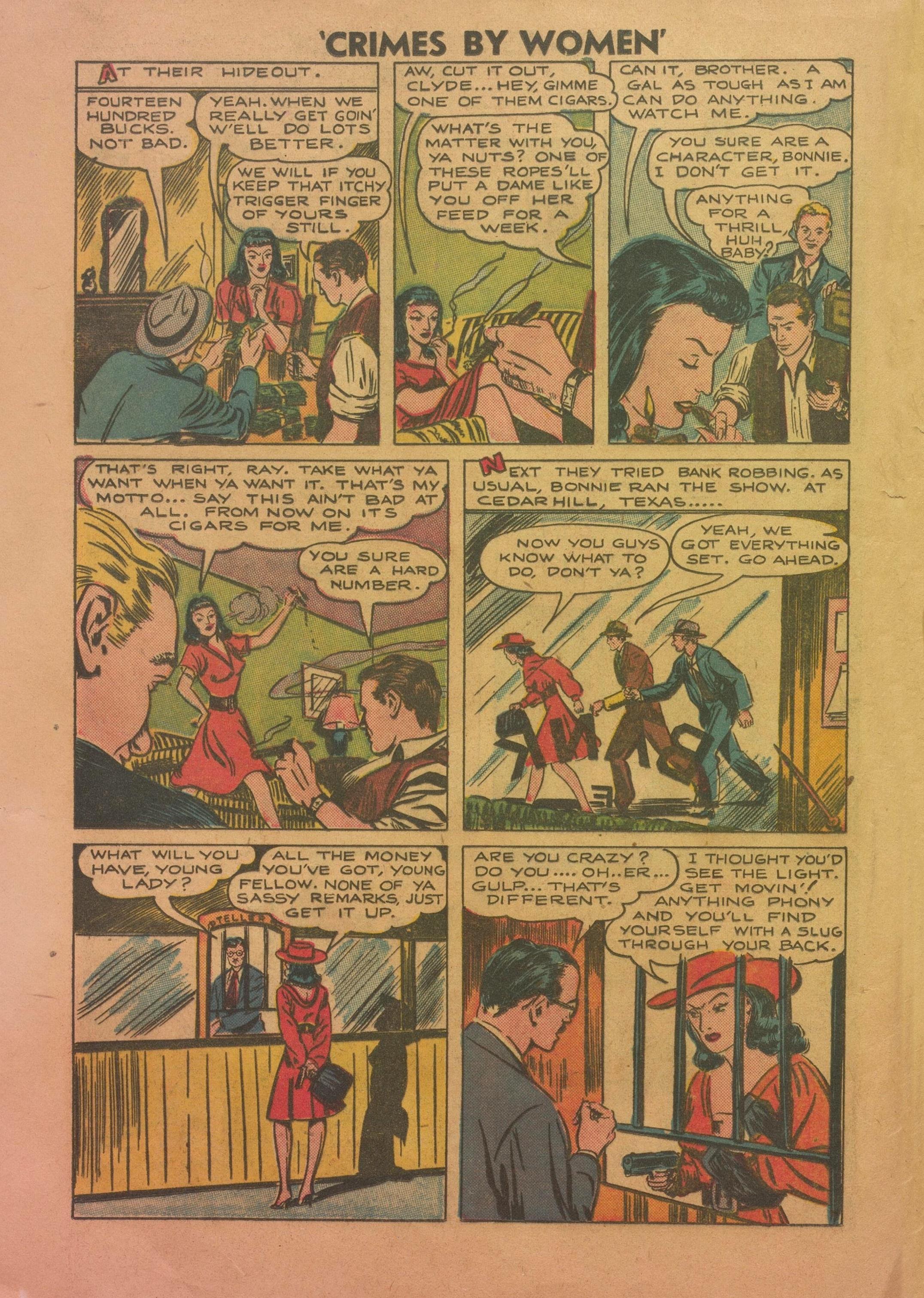 Read online Crimes By Women comic -  Issue #1 - 6