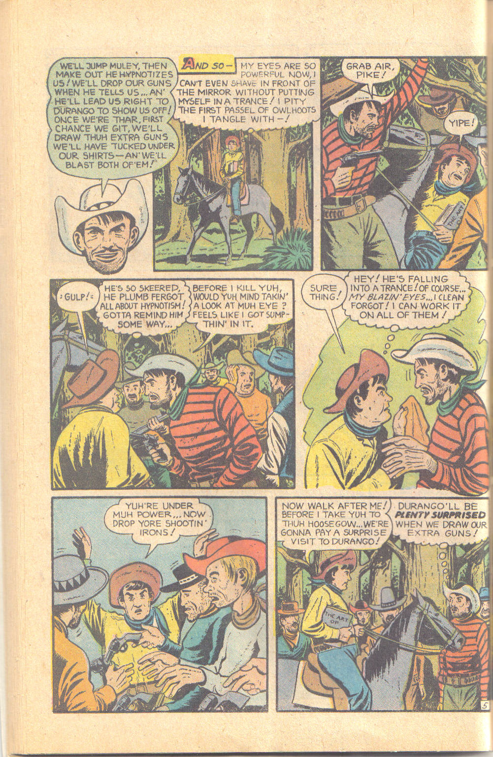 Read online Wild Western Action comic -  Issue #3 - 38
