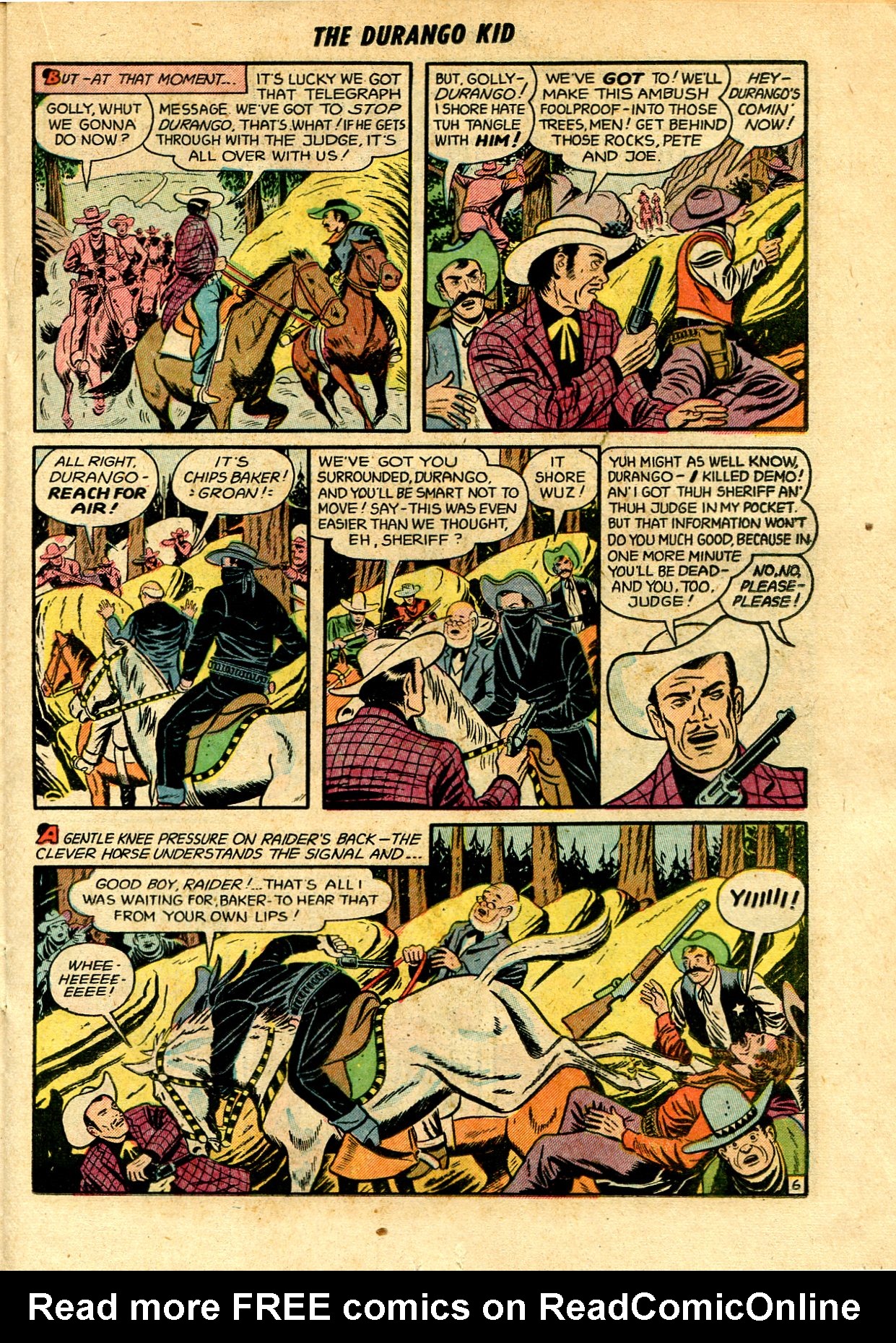 Read online Charles Starrett as The Durango Kid comic -  Issue #23 - 17