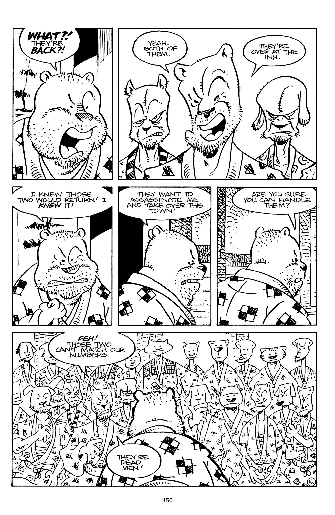 Read online The Usagi Yojimbo Saga comic -  Issue # TPB 7 - 345