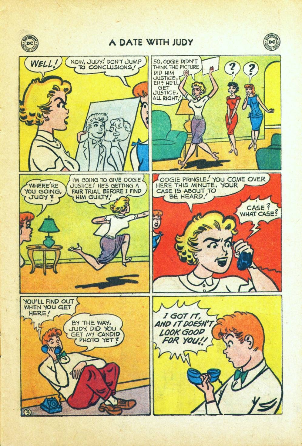 Read online A Date with Judy comic -  Issue #71 - 5