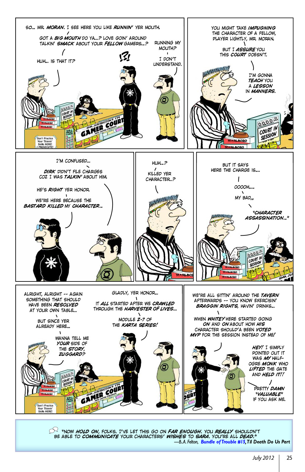 Read online Knights of the Dinner Table comic -  Issue #189 - 27