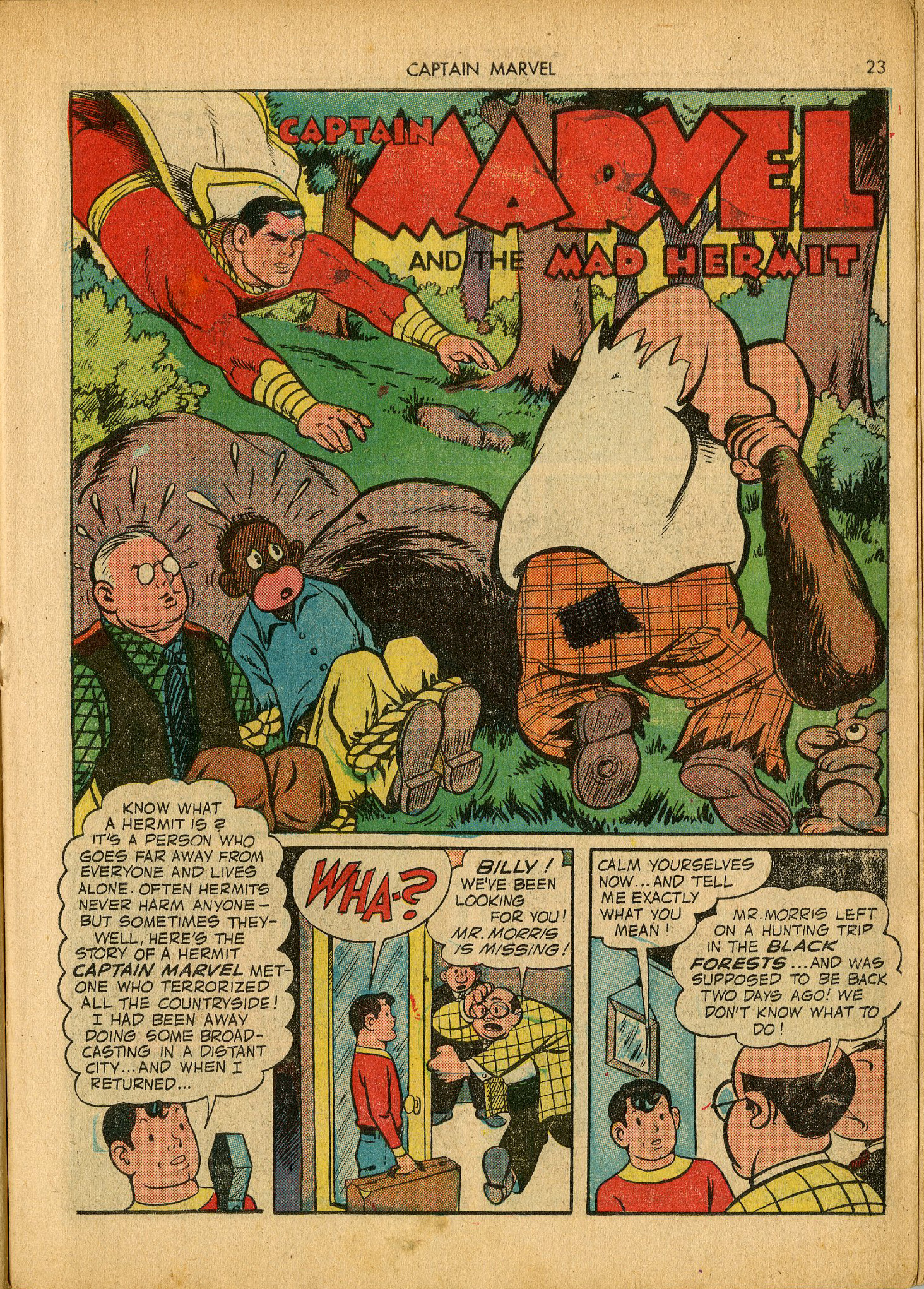 Read online Captain Marvel Adventures comic -  Issue #25 - 23