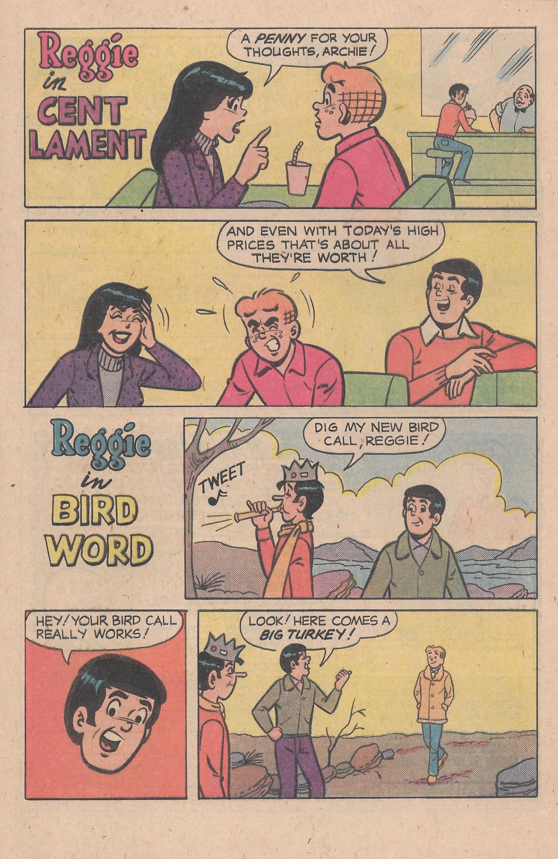 Read online Reggie's Wise Guy Jokes comic -  Issue #53 - 33