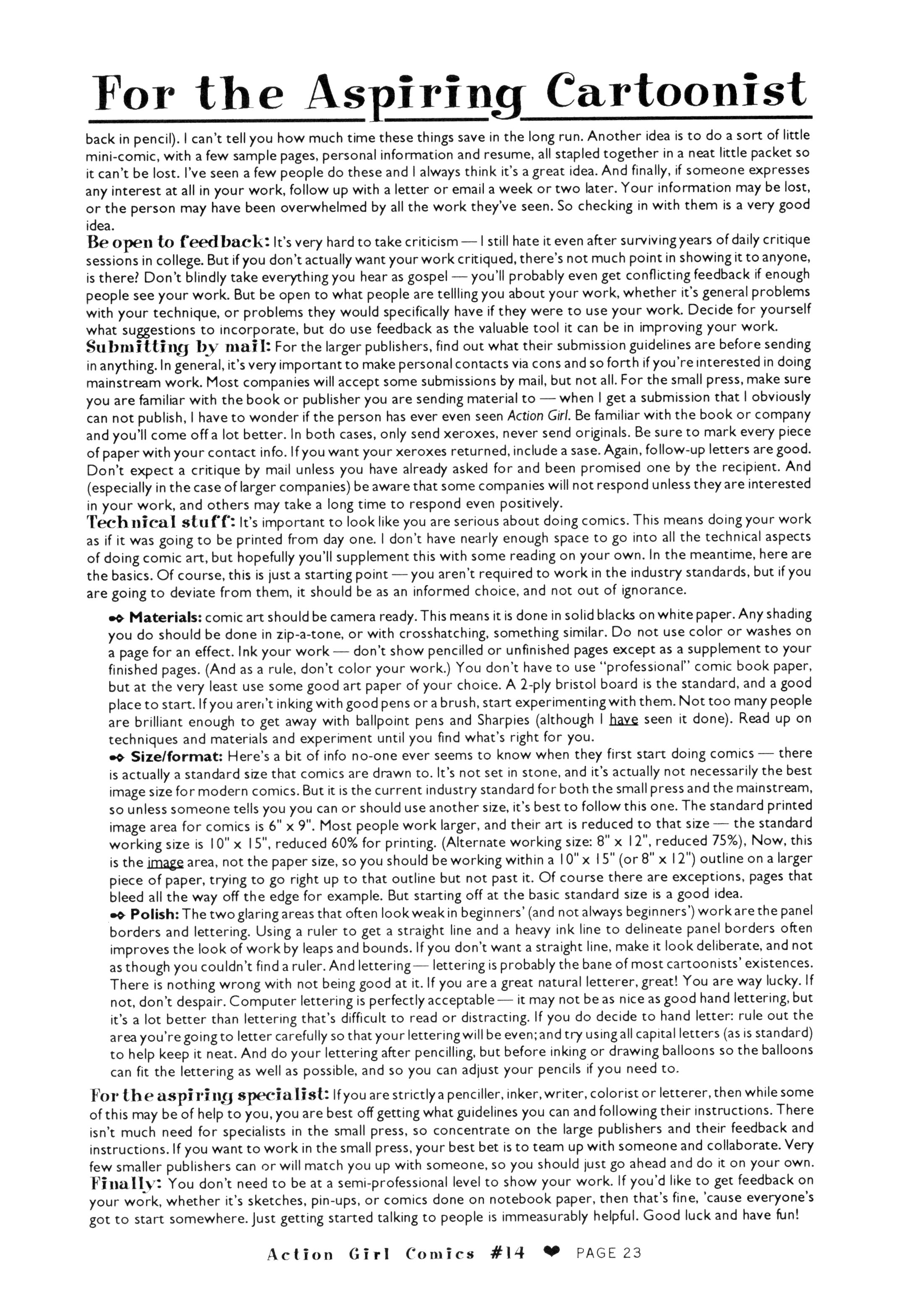 Read online Action Girl Comics comic -  Issue #14 - 25