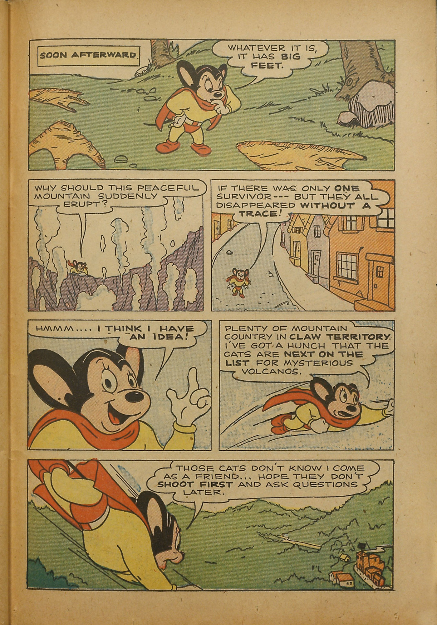 Read online Paul Terry's Mighty Mouse Comics comic -  Issue #40 - 87