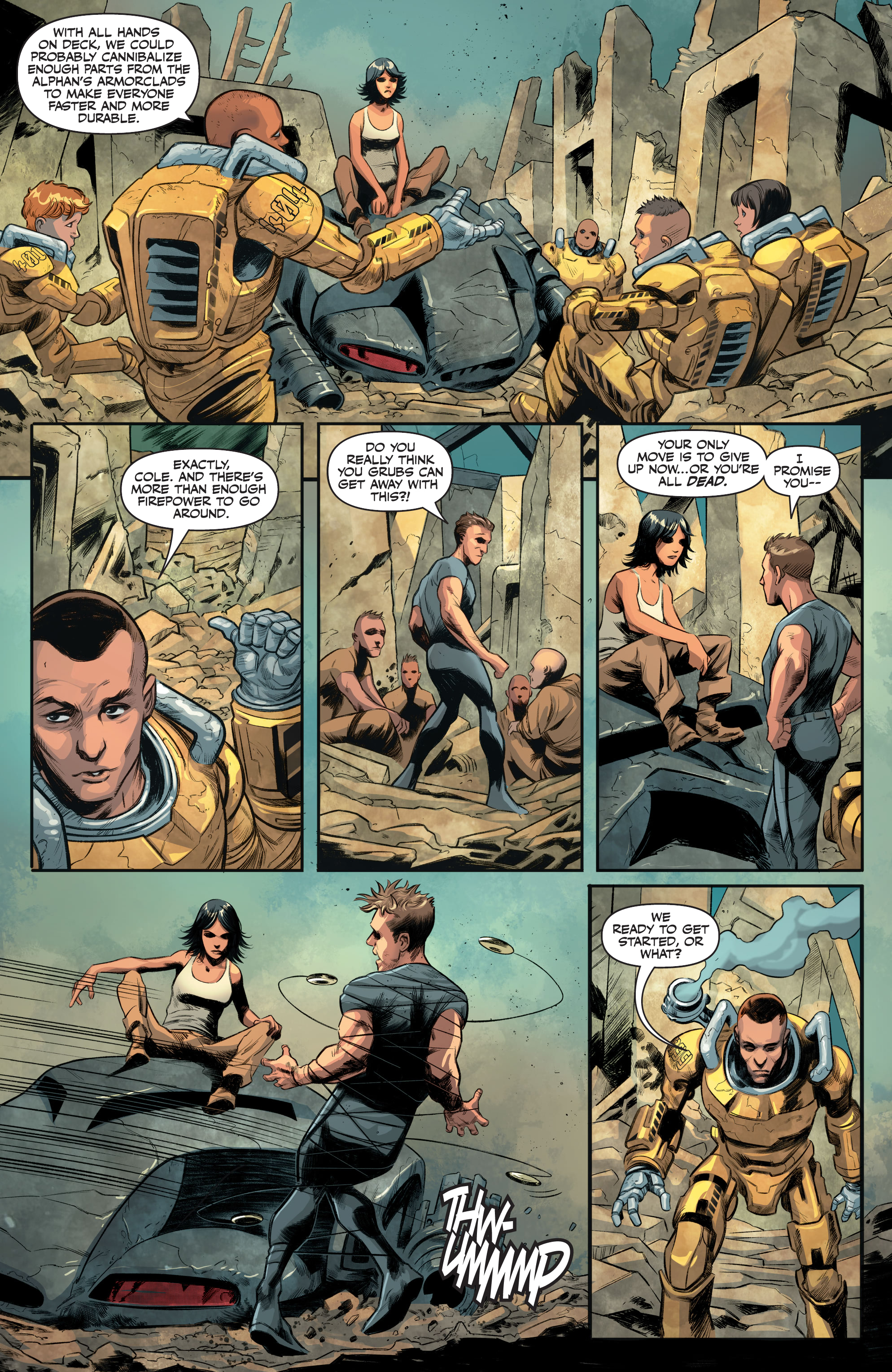 Read online Armorclads comic -  Issue #3 - 4
