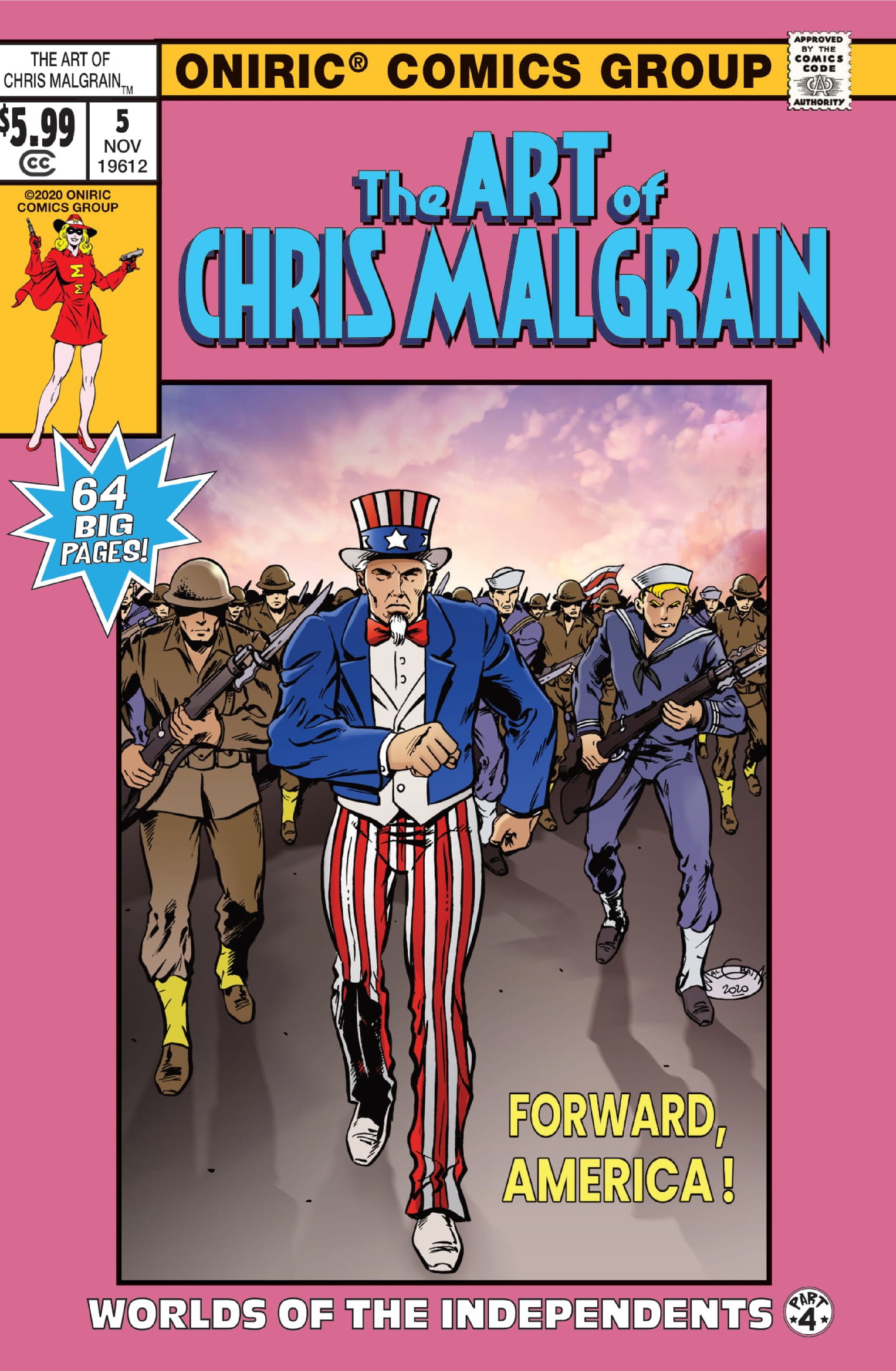 Read online The Art of Chris Malgrain comic -  Issue #5 - 1