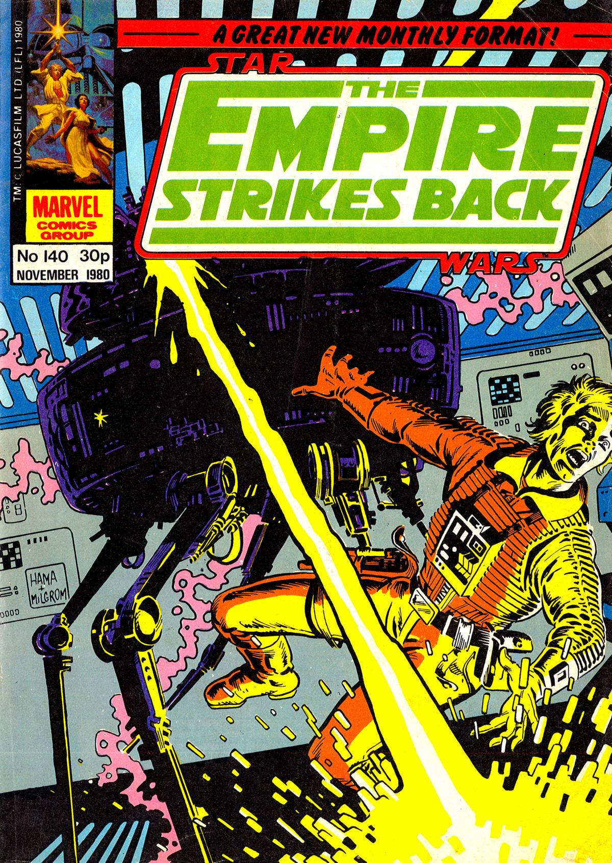 Read online Star Wars: The Empire Strikes Back comic -  Issue #140 - 1